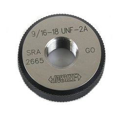 Insize Thread Ring Gauge 9/16"-18 UNF Series - 4633-9D2