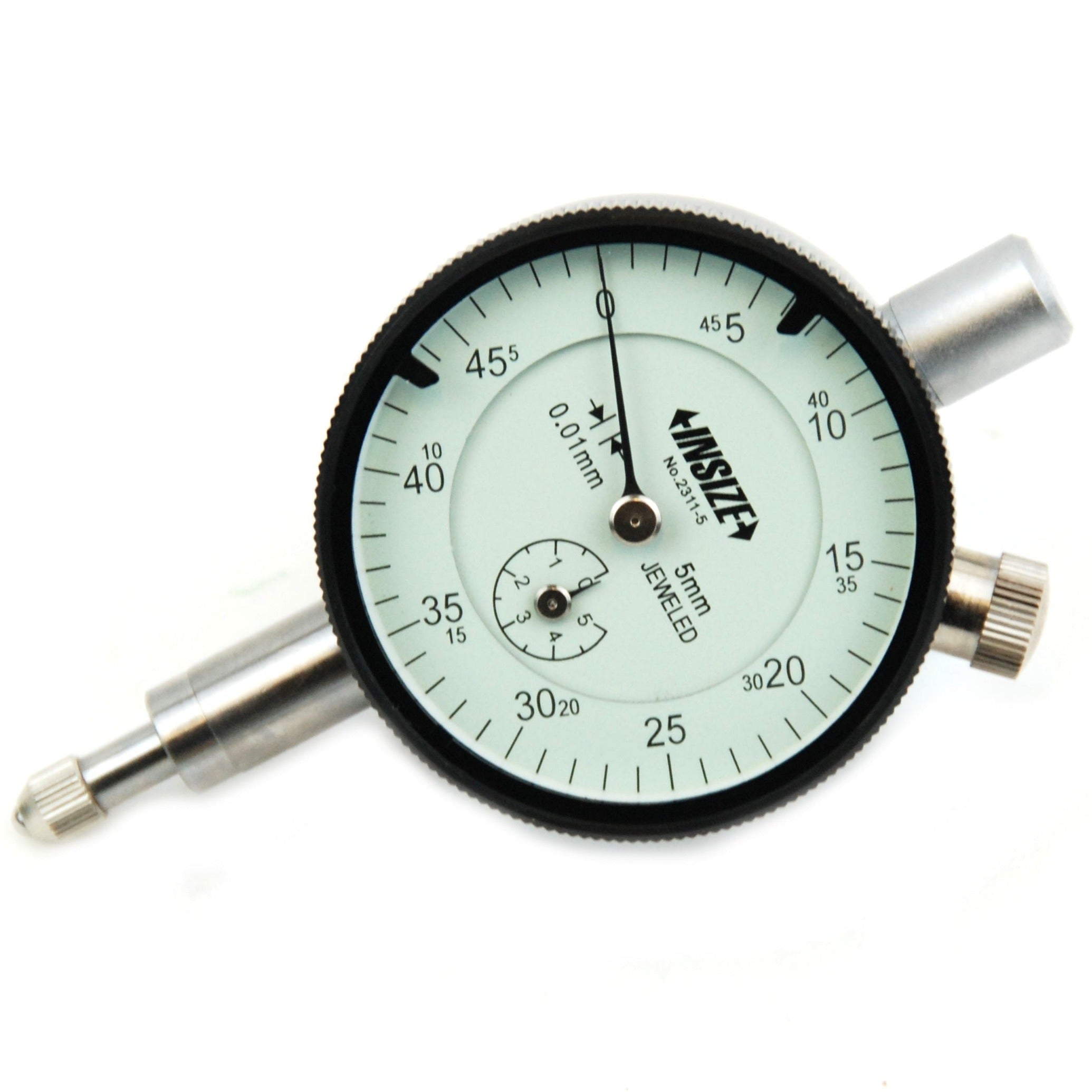 Insize Metric Compact Dial Indicator 5mm Range Series 2311-5