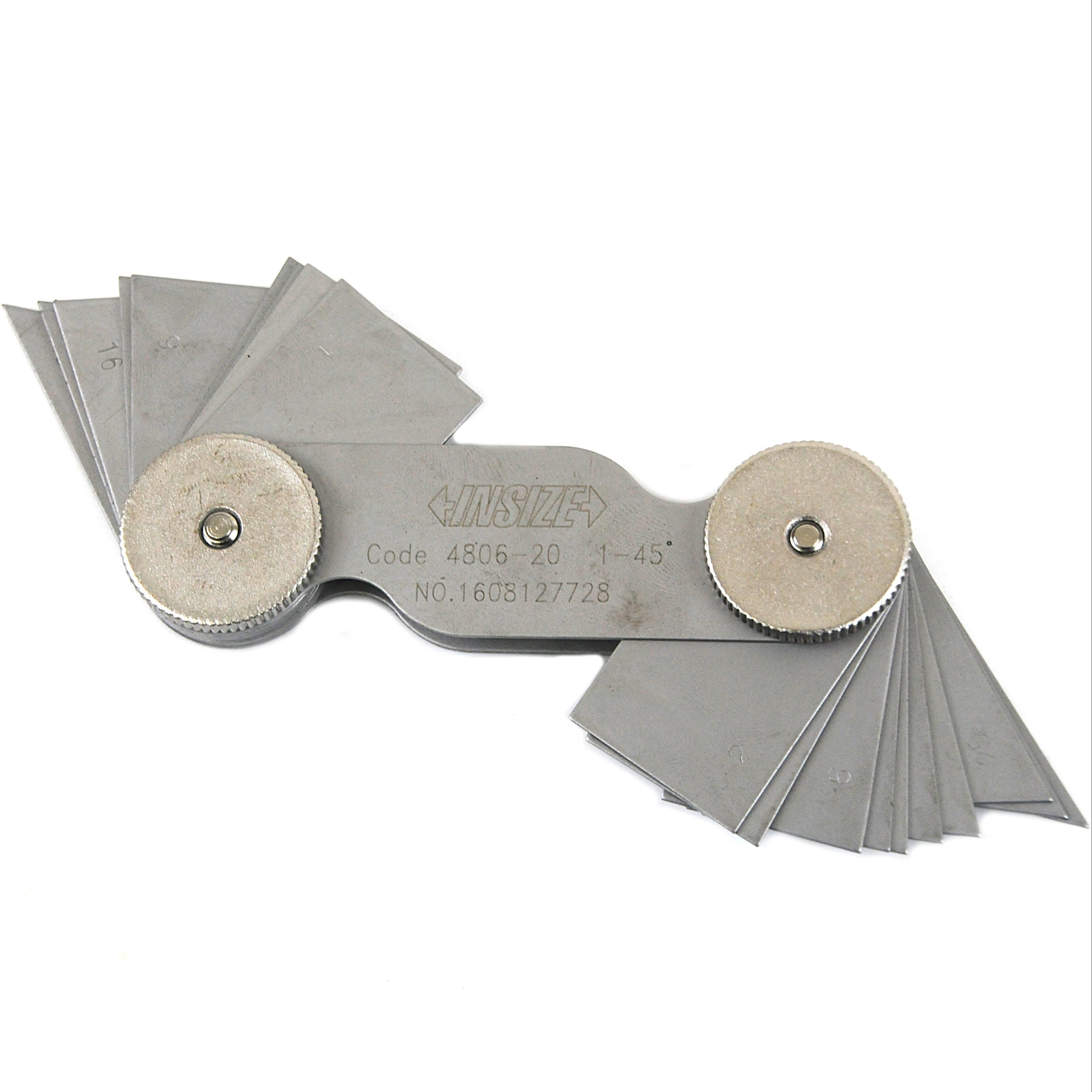 Insize Degree Angle Gauge 1°-45° Range Series 4806-20