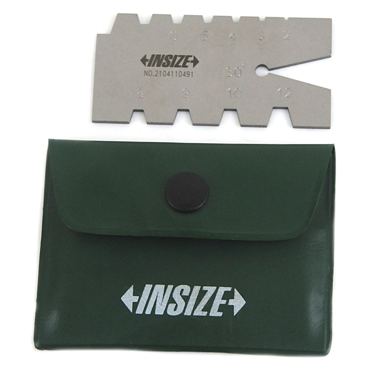 Insize Thread Angle Gauge 2-12mm Range Series 4812-12