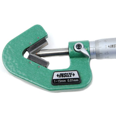 Insize V Shape Anvil Micrometer 1-15mm Range Series 3290-153A