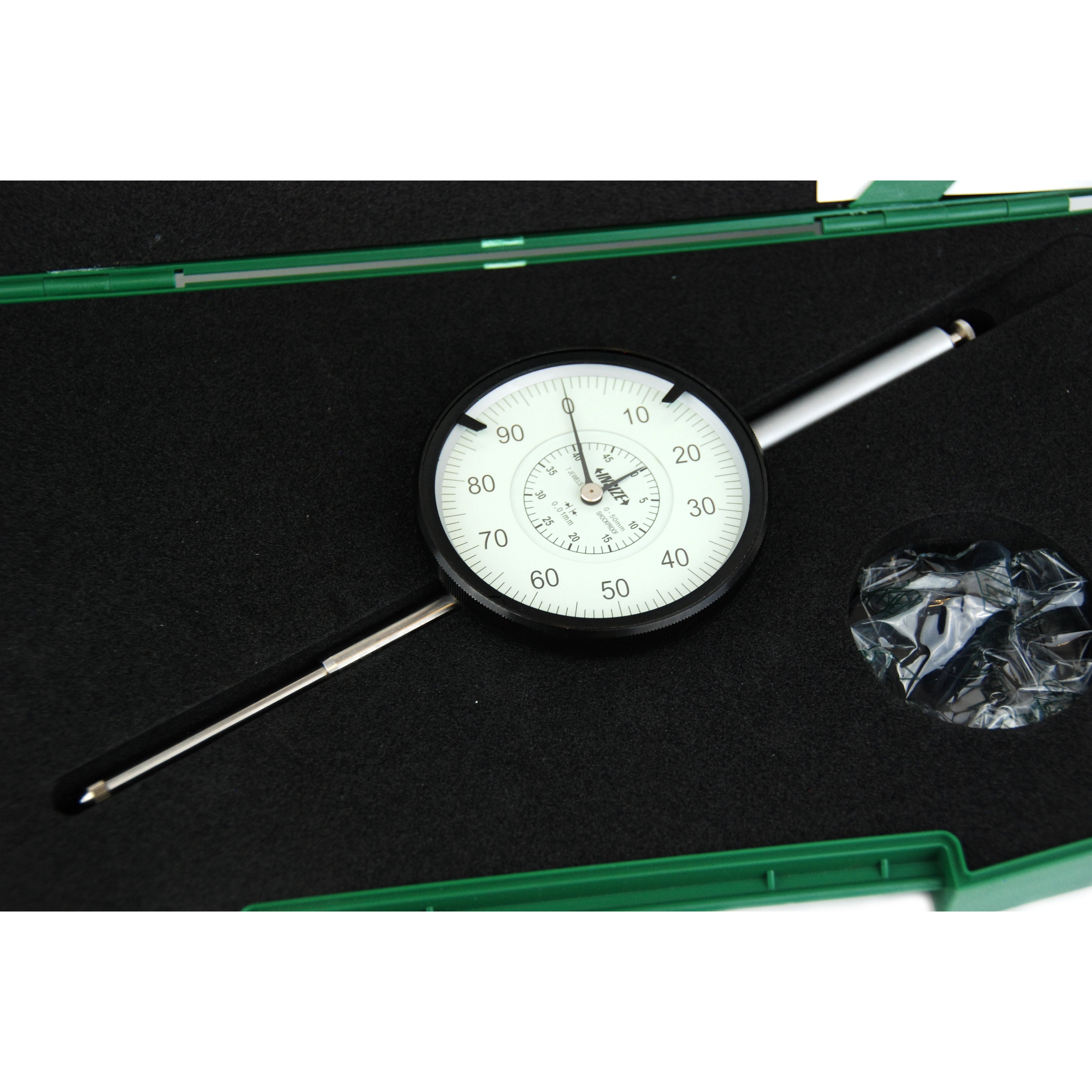 Insize Metric Long Stroke Dial Indicator 50mm Range Series 2309-50