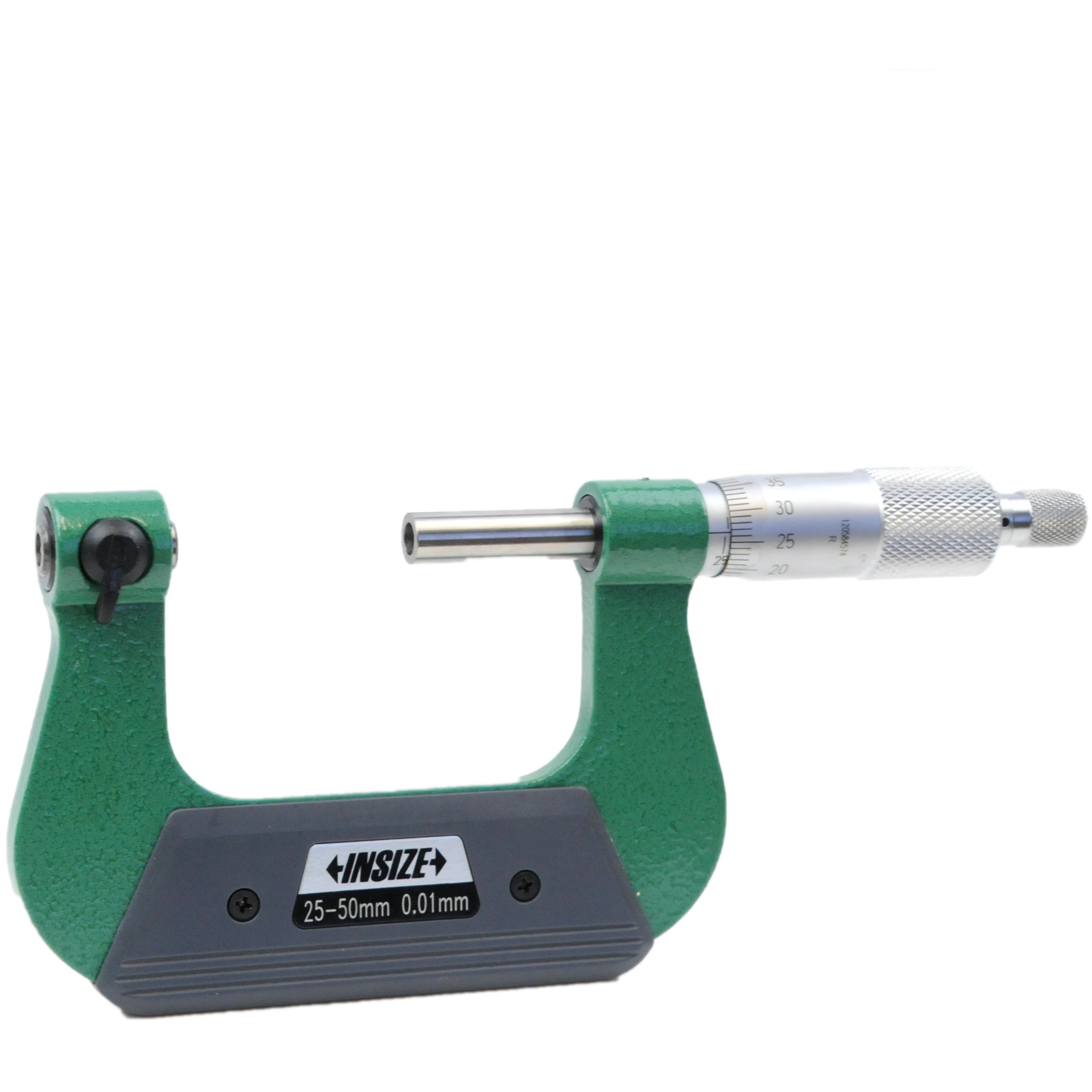 Insize Non-Rotating Micrometer with Anvil/spindle tips 25-50mm Range Series 3280-50A