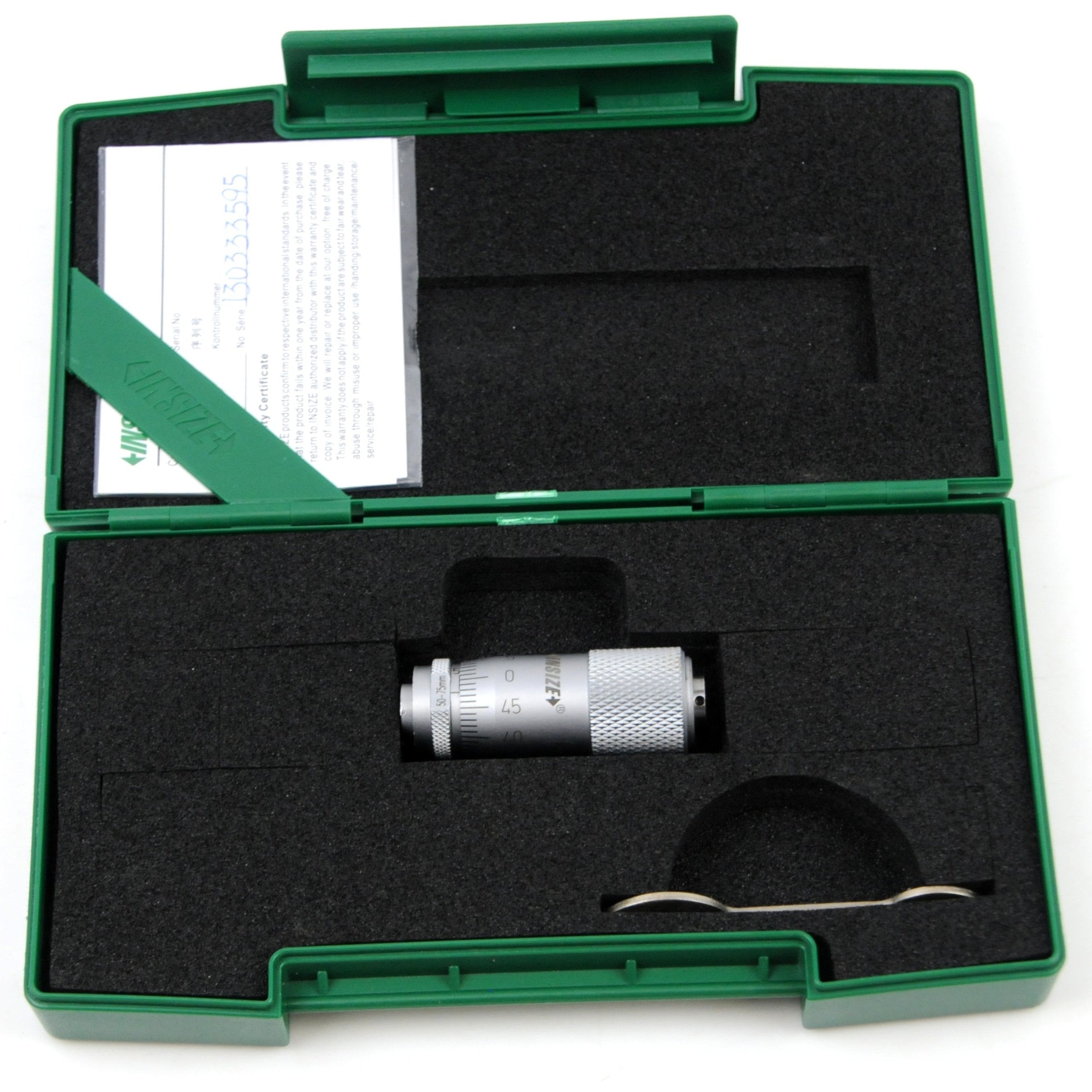 Insize Tubular Inside Micrometer 50-75mm Range Series 3229-75