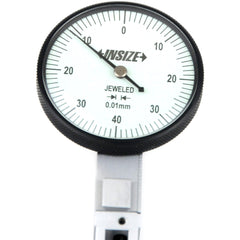 Insize Long Stylus Dial Test Indicator 0.8mm x 0.01mm Range Series 2383-08A