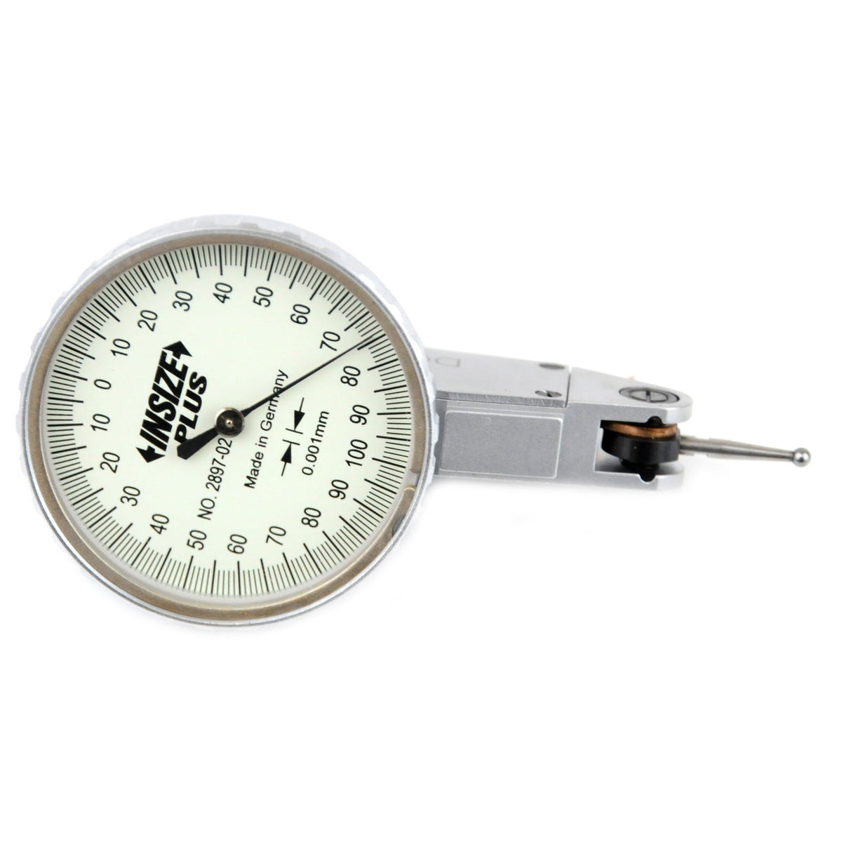 Insize Precision Dial Indicator 0.2mm Range Series 2897-02