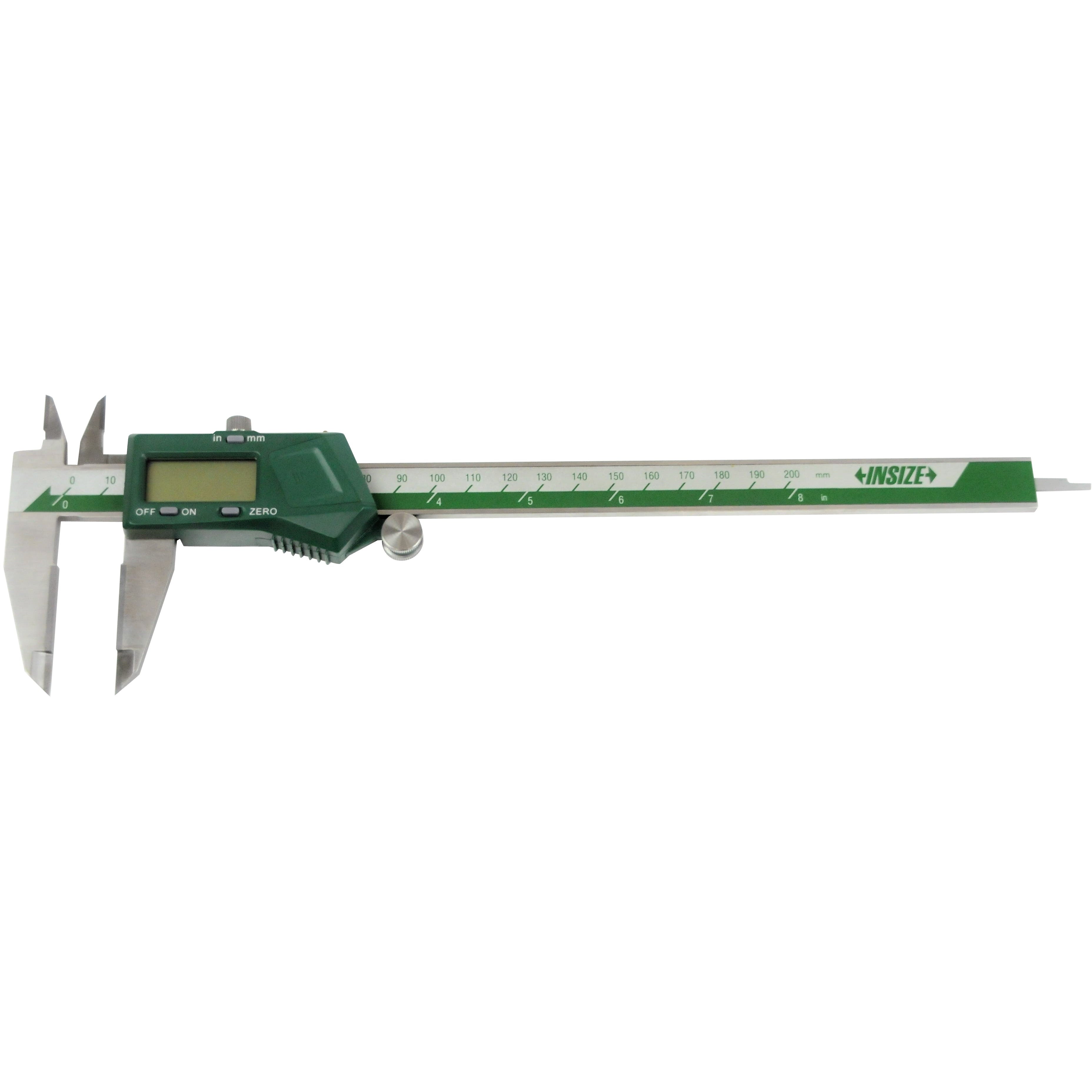 Insize Digital Caliper TCT 0-200mm/0-8" Range Series 1110-200A