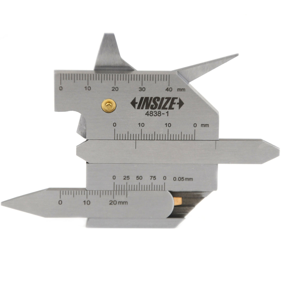 Insize Welding Gauge 62x77mm Range Series 4838-1