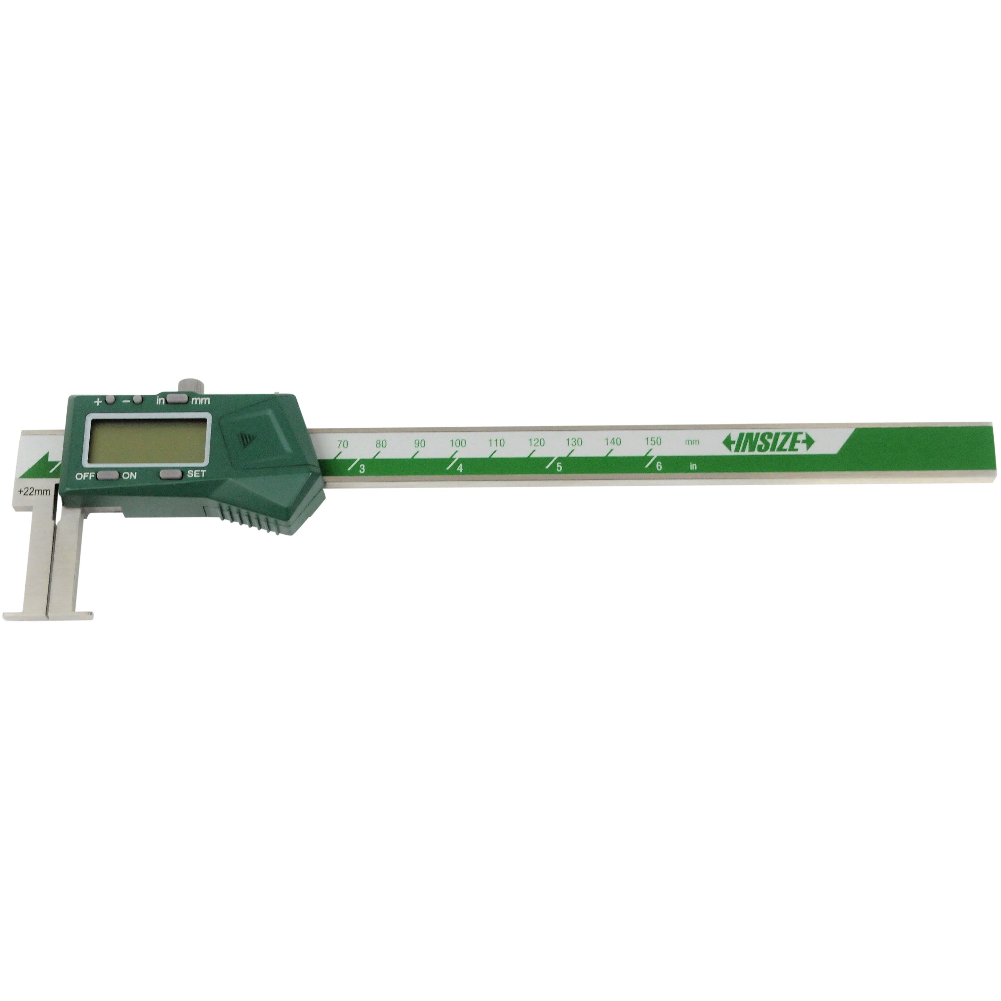 Insize Digital Inside Groove Caliper 22-150mm Range Series 1120-150A