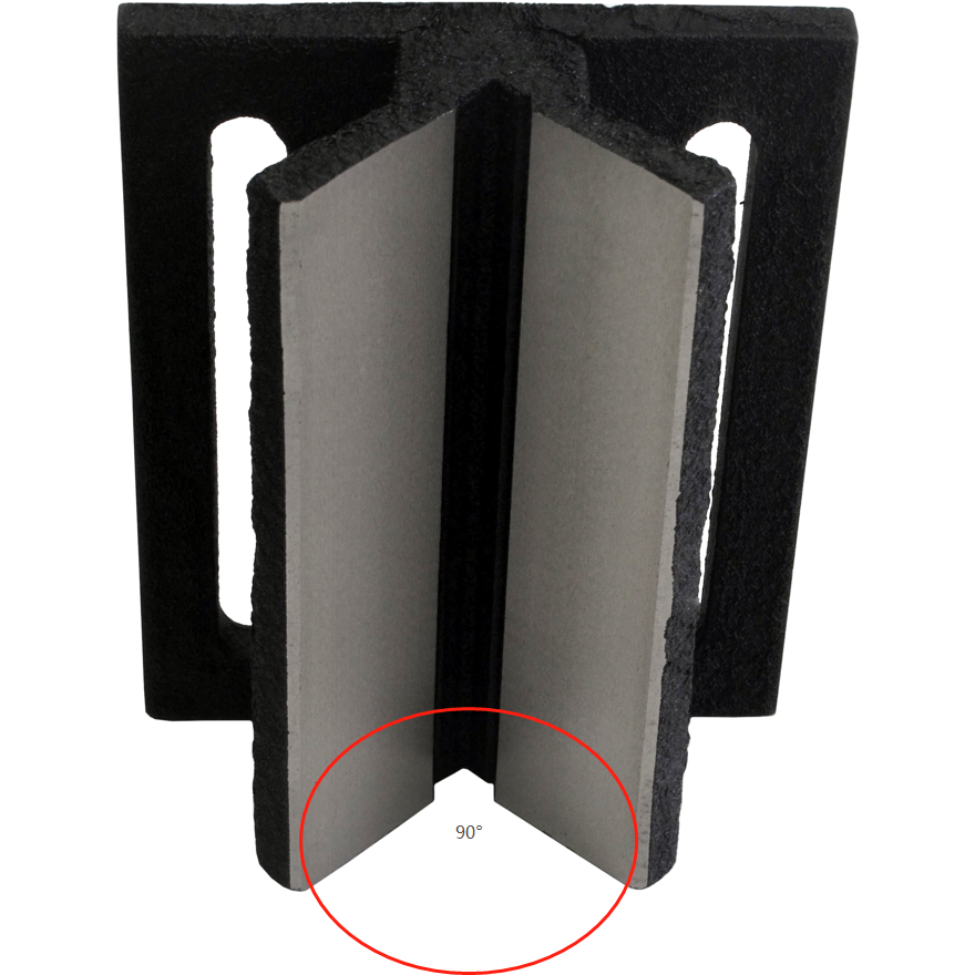 V Block Angle Plate 5"x4" Jig Fixture for Center Drilling round bar 