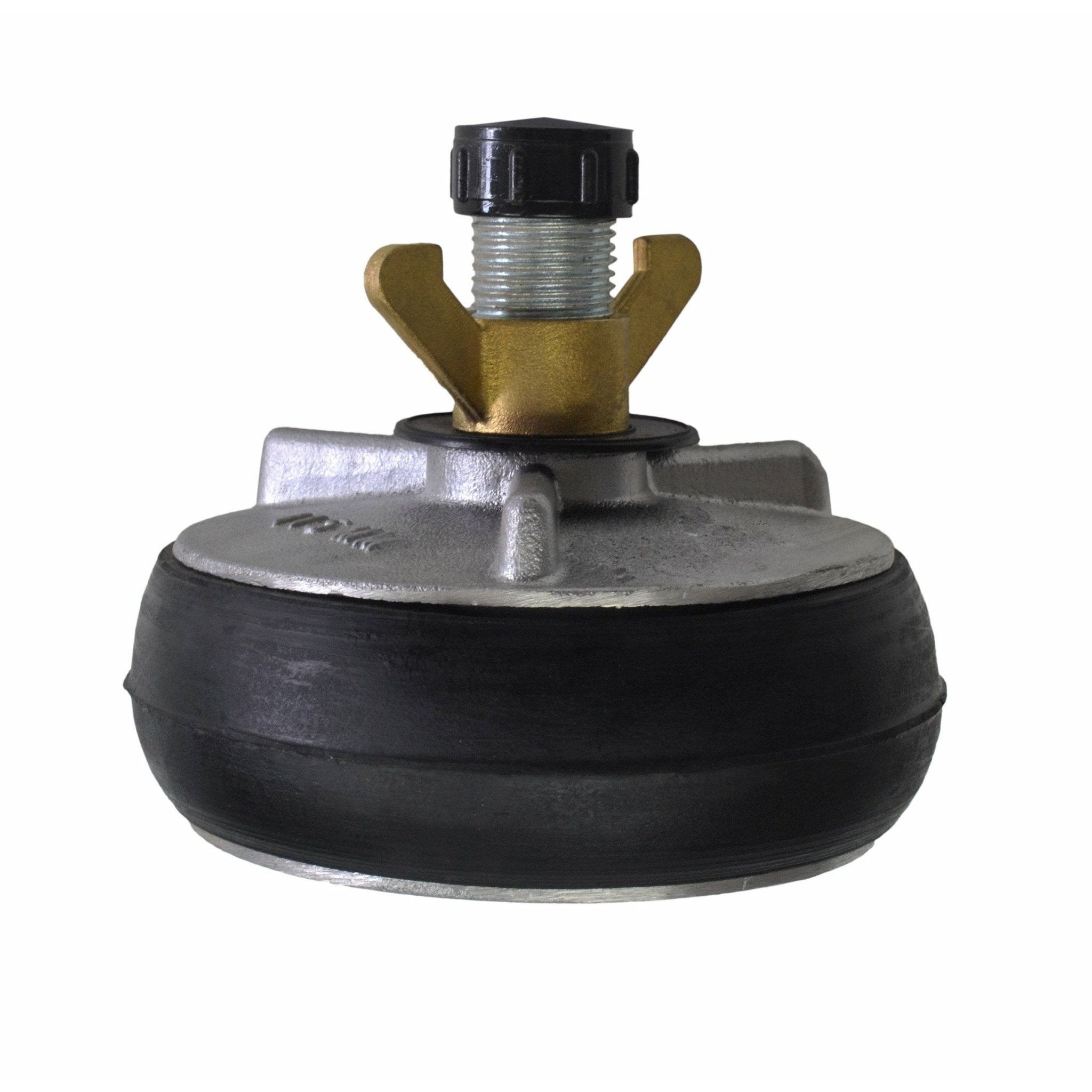Aluminium Alloy pipe plug with 13 mm bypass 112-130 mm - Twin Eagle Imports