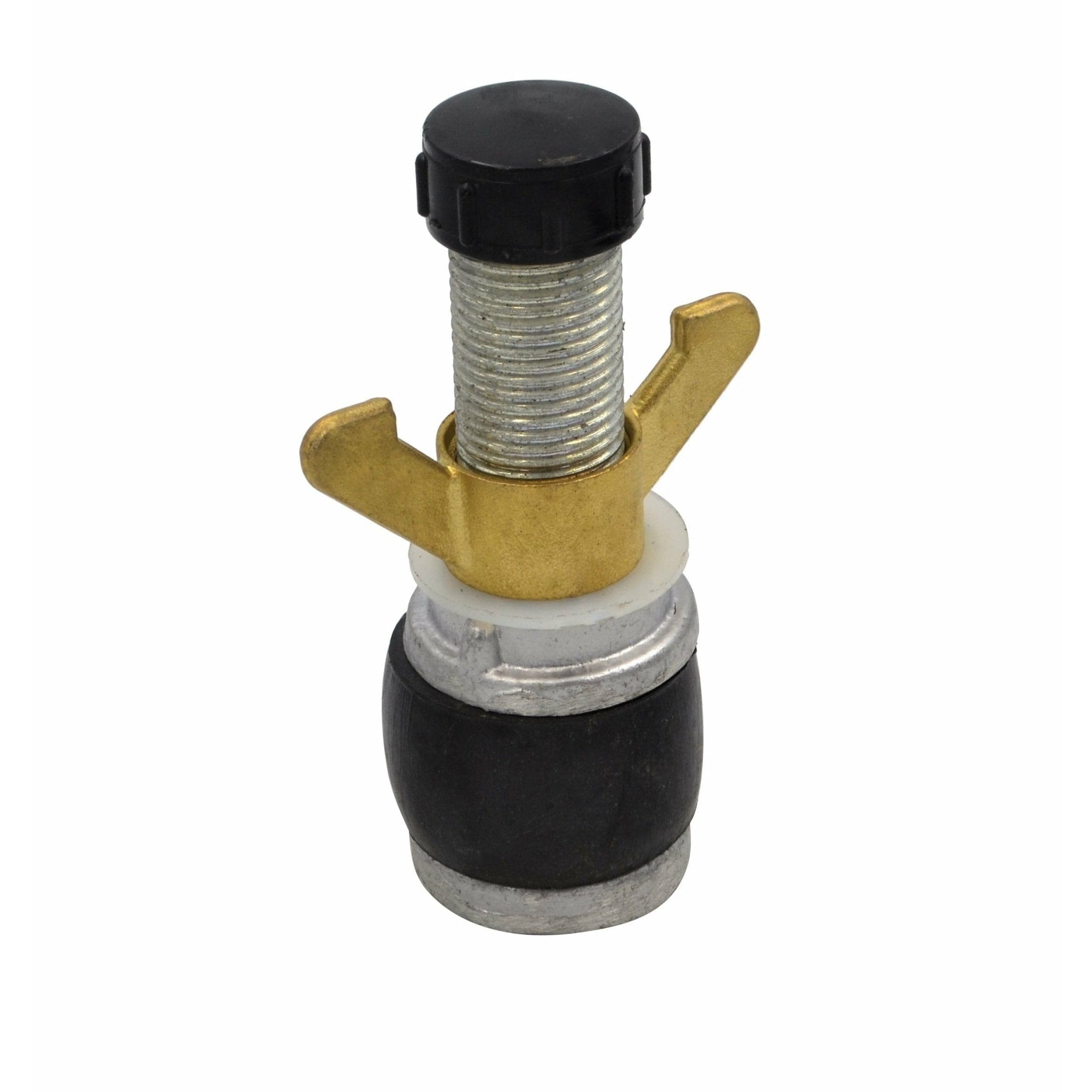 Aluminium Alloy pipe plug with 13 mm bypass 38mm-50mm - Twin Eagle Imports