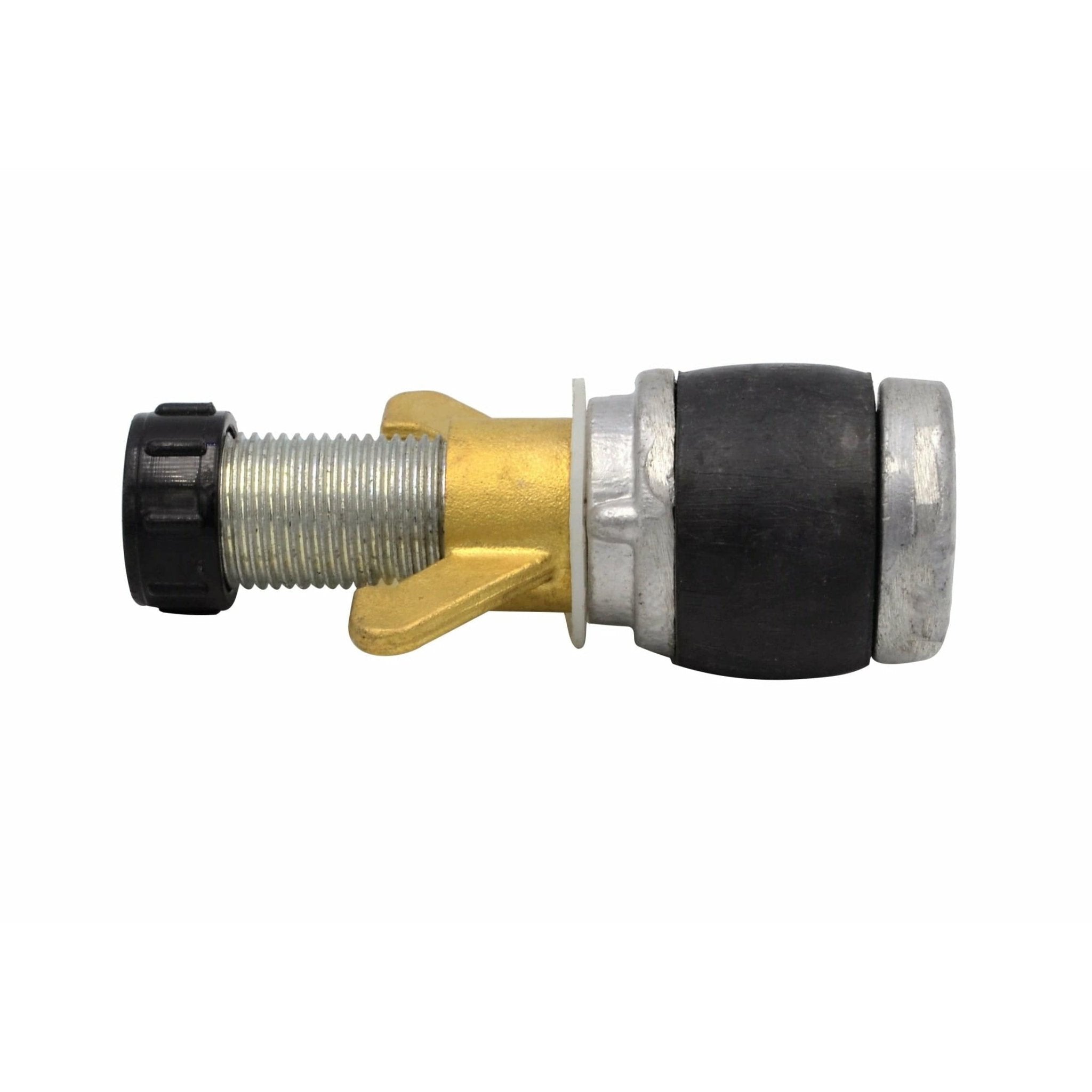 Aluminium Alloy pipe plug with 13 mm bypass 38mm-50mm - Twin Eagle Imports