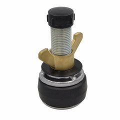 Aluminium Alloy pipe plug with 13 mm bypass 49mm-62mm - Twin Eagle Imports