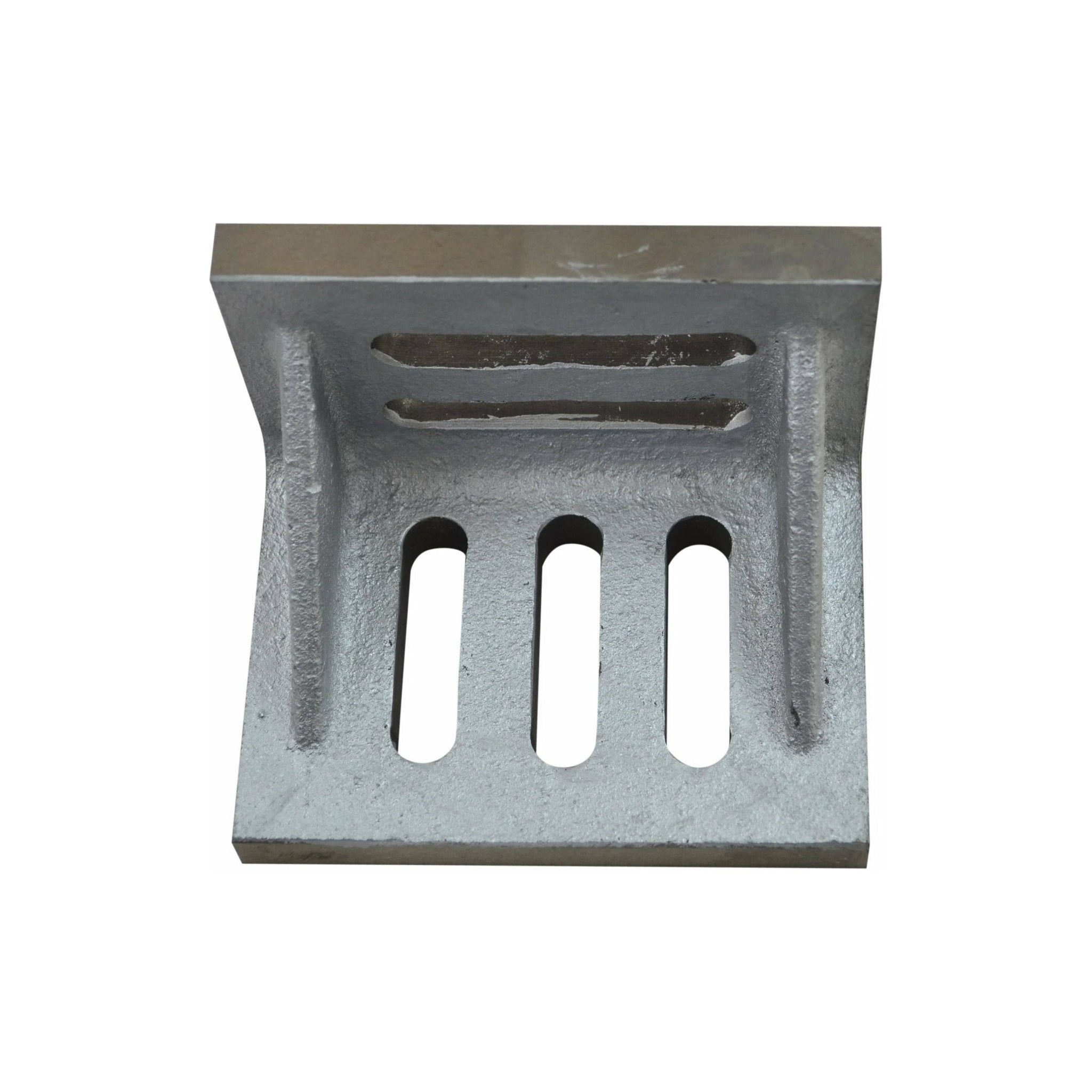 Cast Iron Angle Plate – 4.5"x3.5"x3" Slotted and Webbed - Twin Eagle Imports