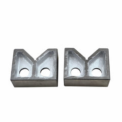 Cast Iron V-Block Matched Pair – 3" (75mm) - Twin Eagle Imports