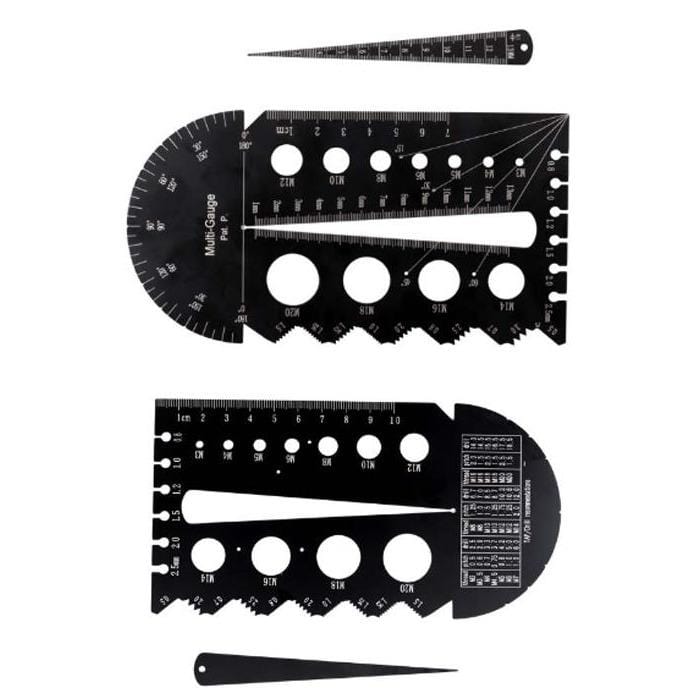 Dasqua Gauge Dasqua Multi Function Thread Pitch Gauge