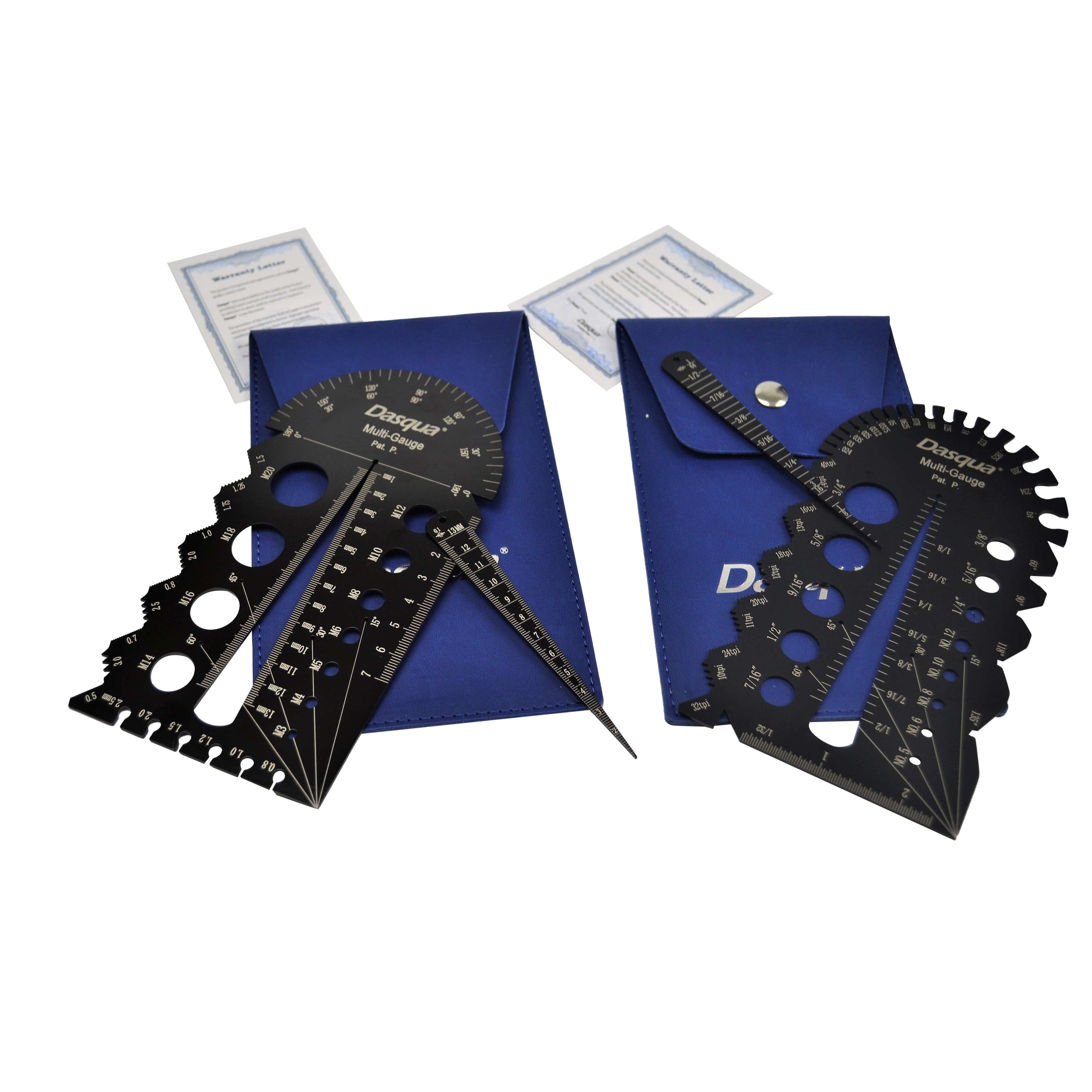 Dasqua Gauge Dasqua Multi Function Thread Pitch Gauge