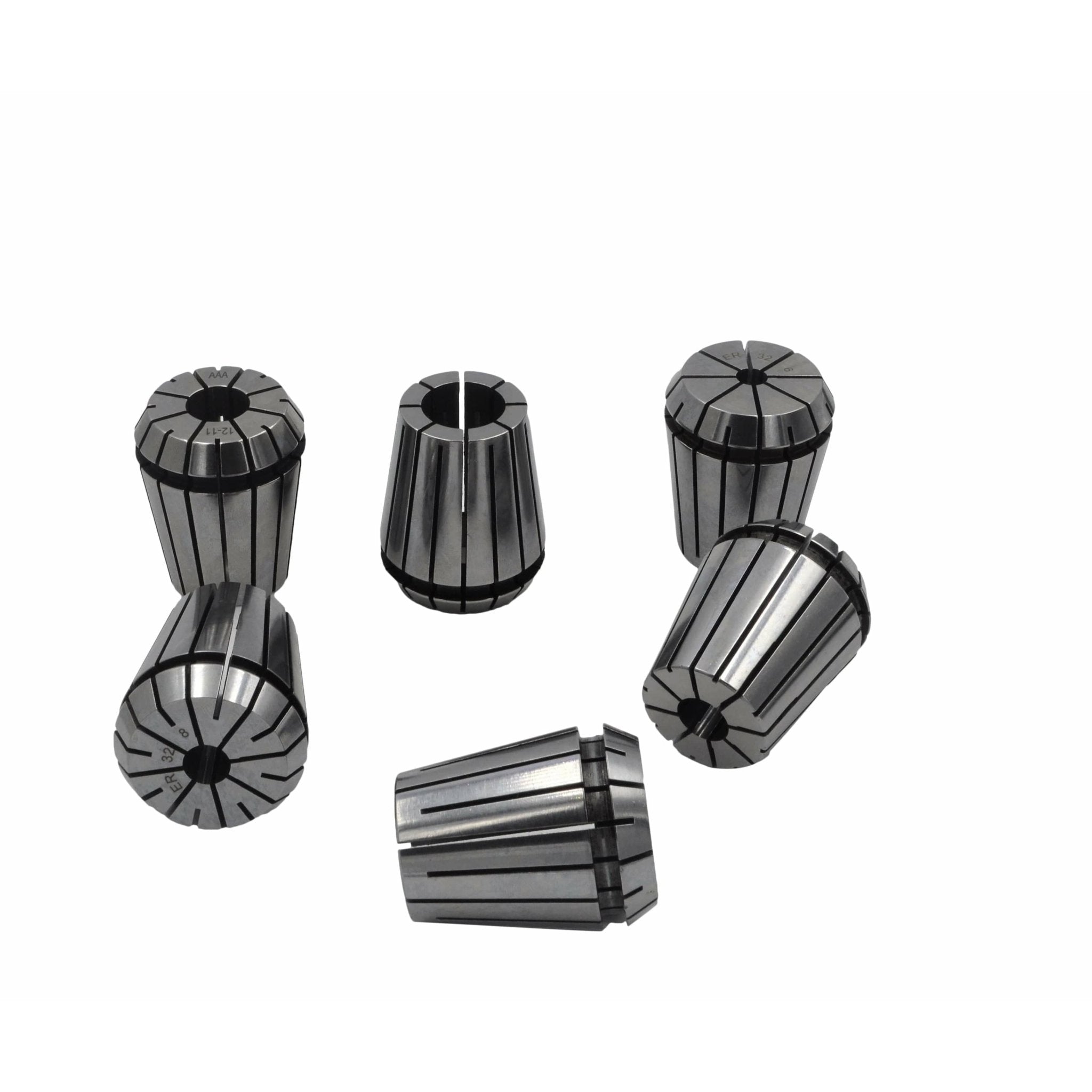 ER32 MT4 M16 Drawbar 6pc Precision Collet Set - Twin Eagle Imports