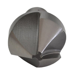 Harlingen Deburring countersink set HSS-E Countersink 90° 3/4" Weldon Shank 40mm
