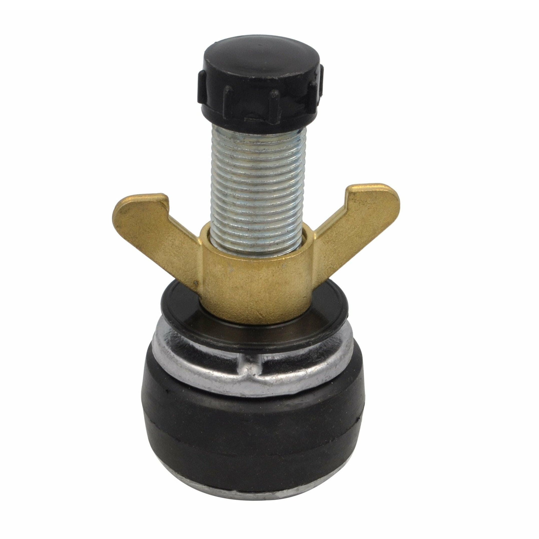 HARON Expanding Plumbing Plug Aluminium Alloy pipe plug with 13 mm bypass 49mm-62mm