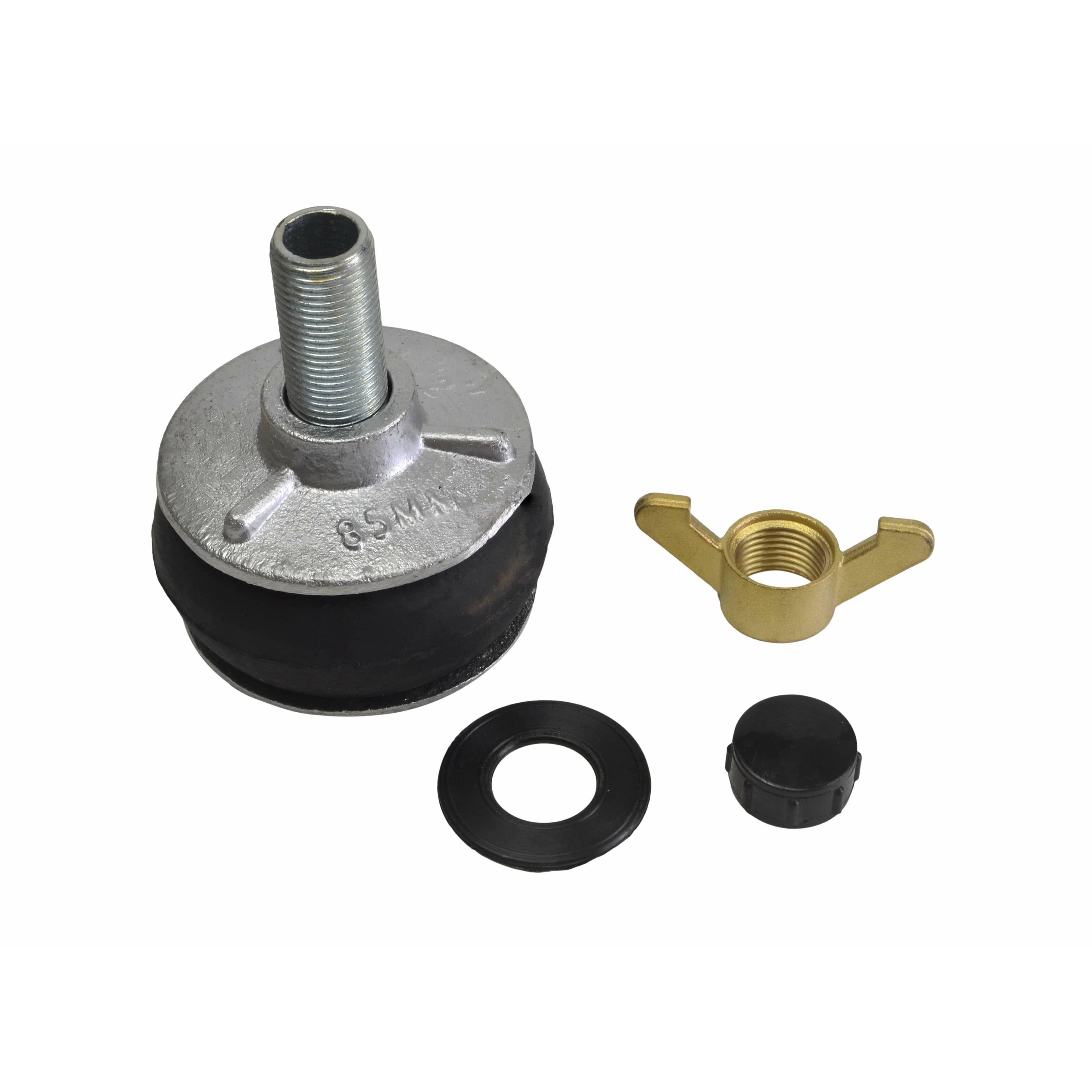 HARON Expanding Plumbing Plug Aluminium Alloy pipe plug with 13 mm bypass 84-103mm