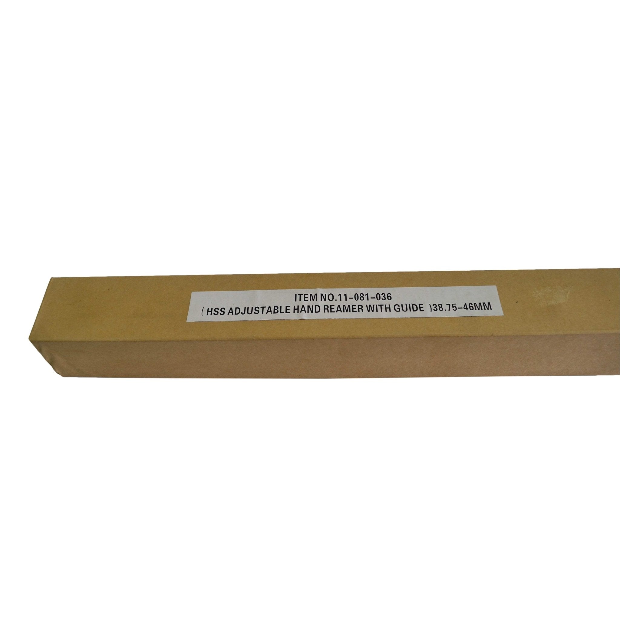 HSS Blade Adjustable Expanding Hand Reamer 38.75-46mm with Guide - Twin Eagle Imports