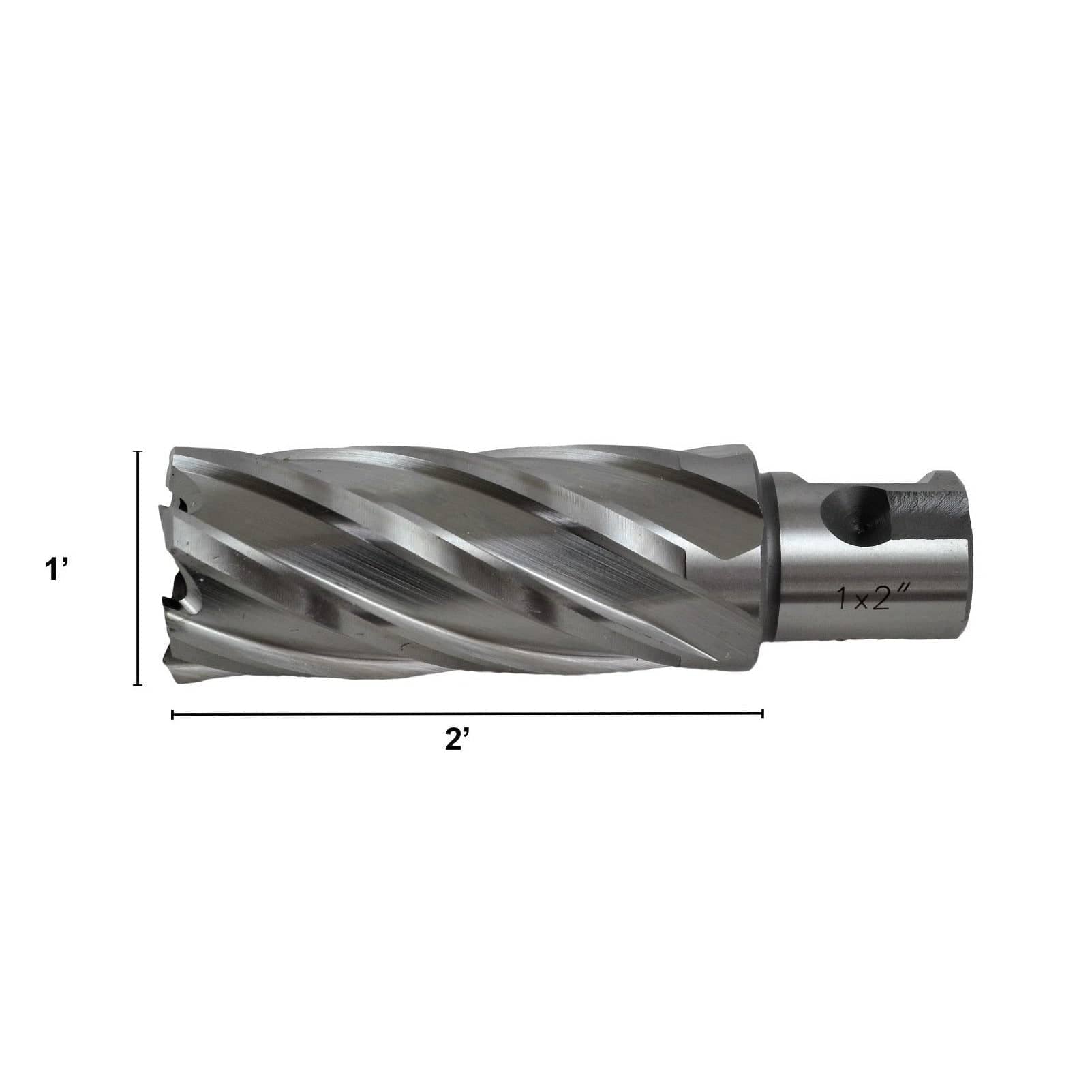 Imperial HSS Annular Cutter 1"x2" Weldon Shank - Twin Eagle Imports