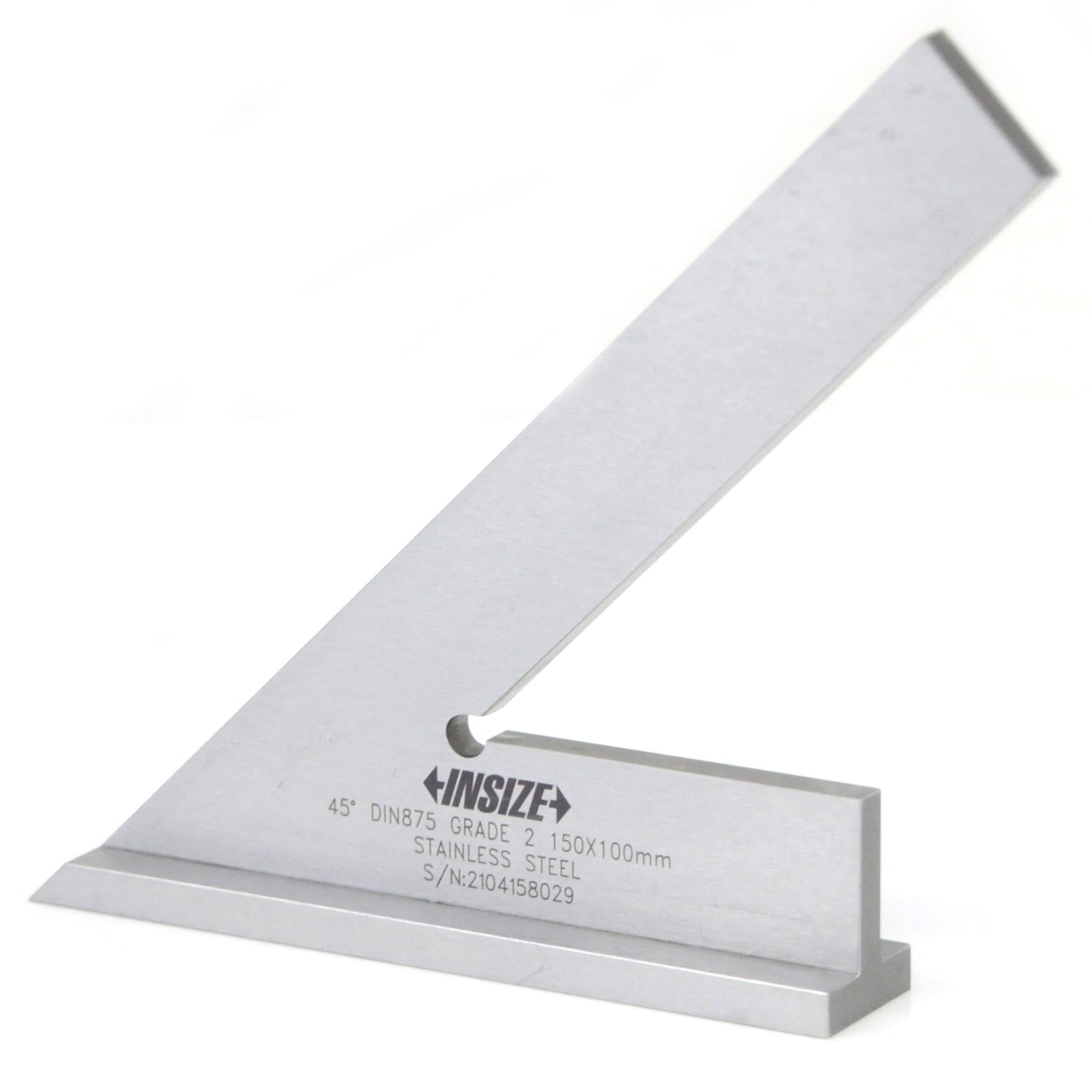 Insize 45° Square 150x100mm Range Series 4747-150 - Twin Eagle Imports