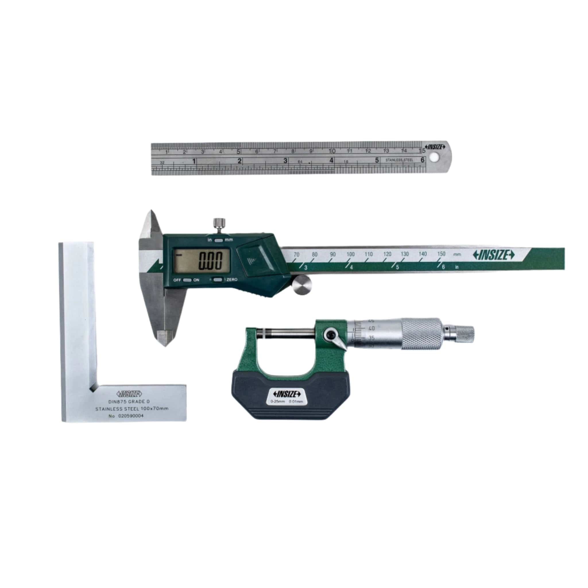 Insize 4pc Measuring Tool Set Series 5042 - Twin Eagle Imports