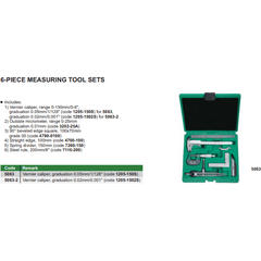 Insize 6pc Measuring Tool Kit Series 5063-2 - Twin Eagle Imports