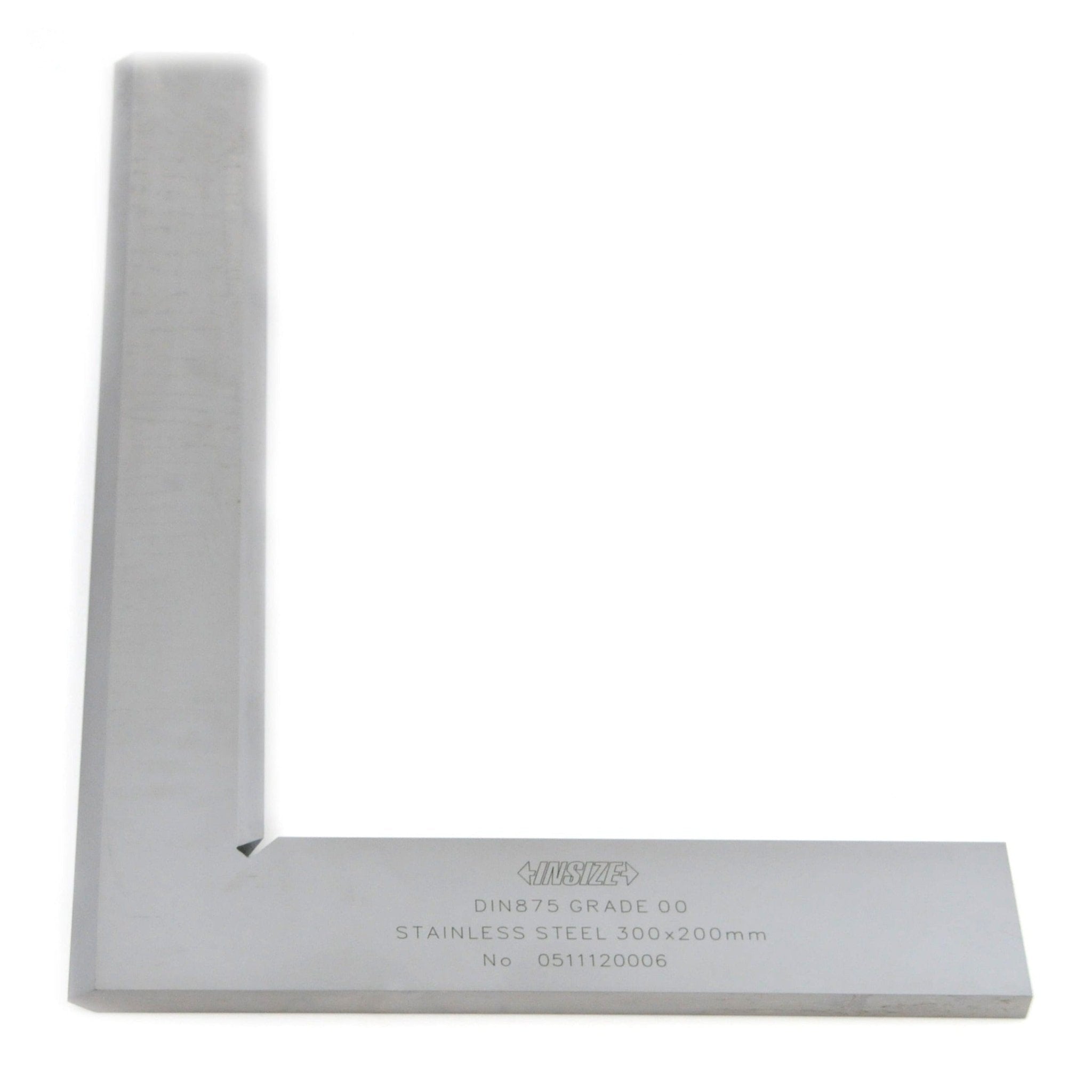 Insize 90° Bevelled Edge Square 300x200mm Range Series 4790-0300 - Twin Eagle Imports