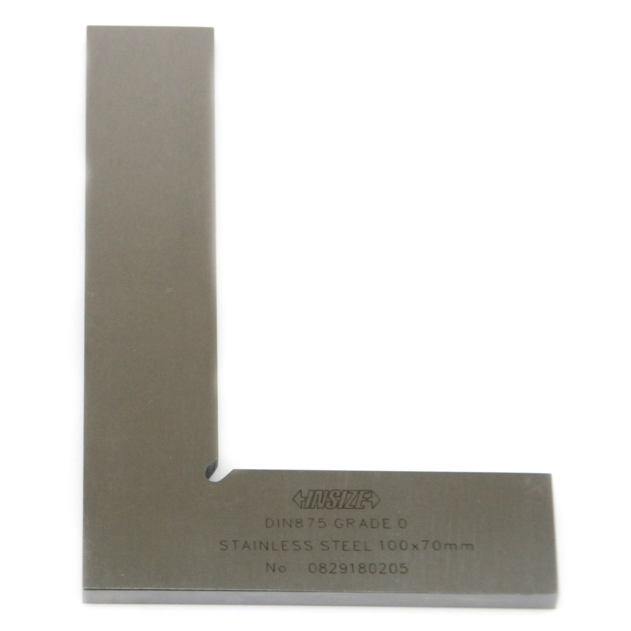 Insize 90° Flat Edge Square 100x70mm Range Series 4791-100 - Twin Eagle Imports