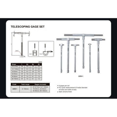 Insize Bore Gauge 8-150mm x 0.01mm Range Series 4206-1 - Twin Eagle Imports