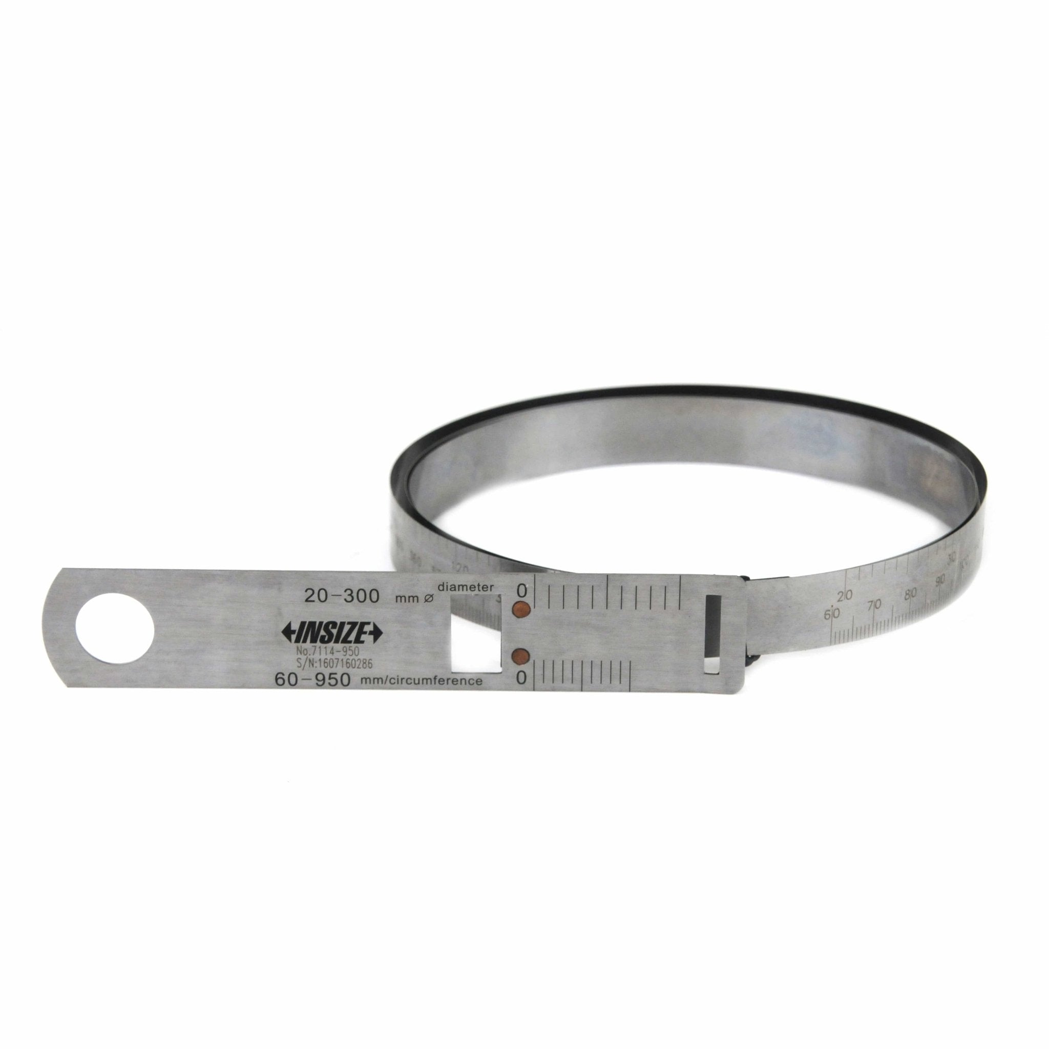 Insize Circumference Tape 150-950mm Range Series 7114-950 - Twin Eagle Imports