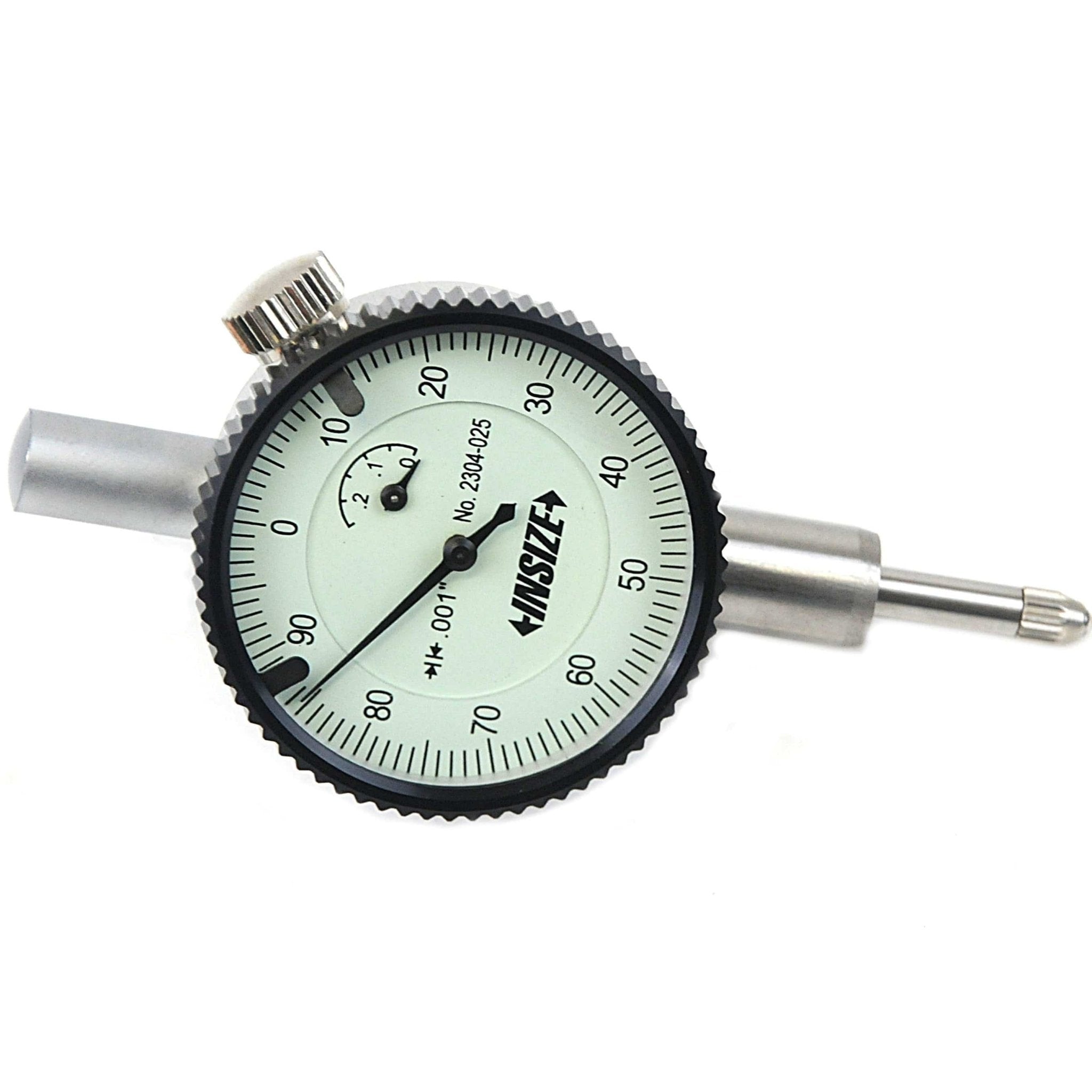 Insize Compact Dial Indicator Range 0 - 0.25" Series 2304-025 - Twin Eagle Imports