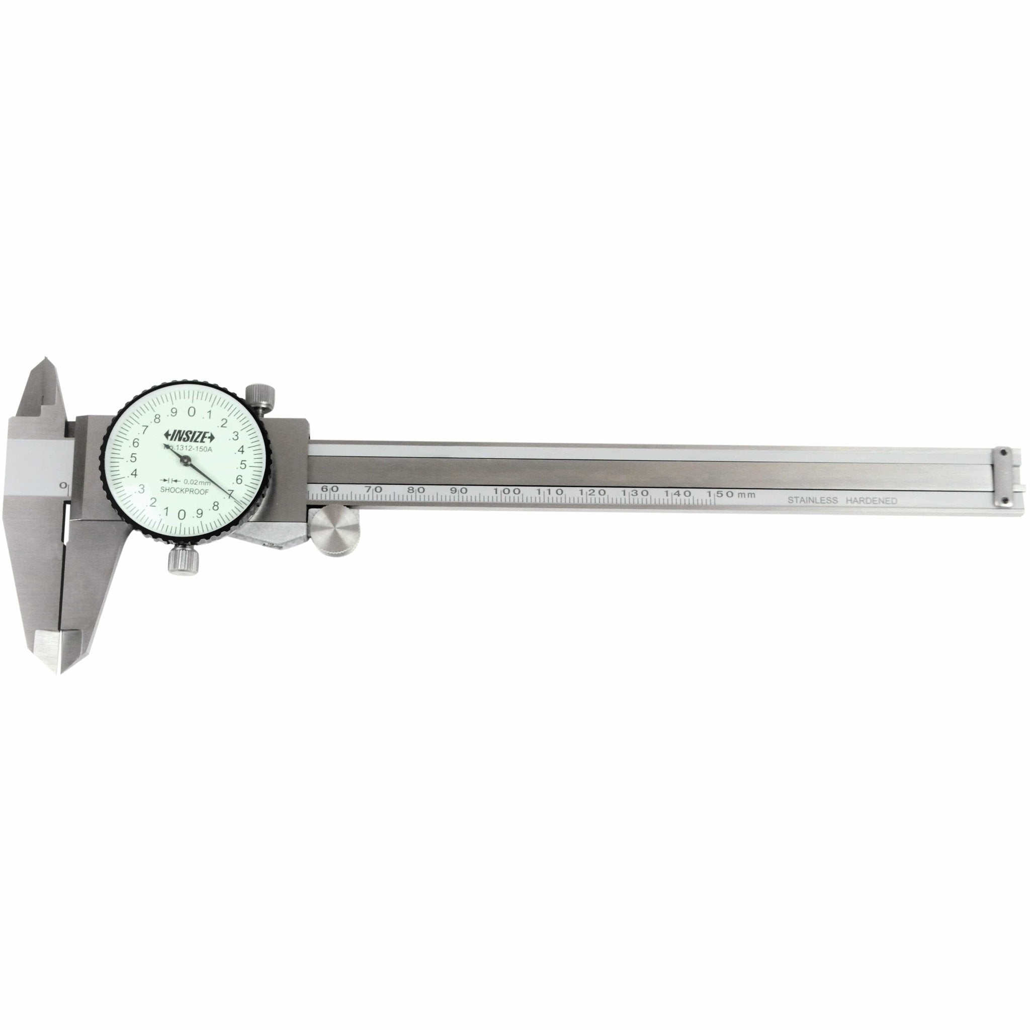 Insize Dial Caliper 0-150mm Range Series 1312-150A - Twin Eagle Imports