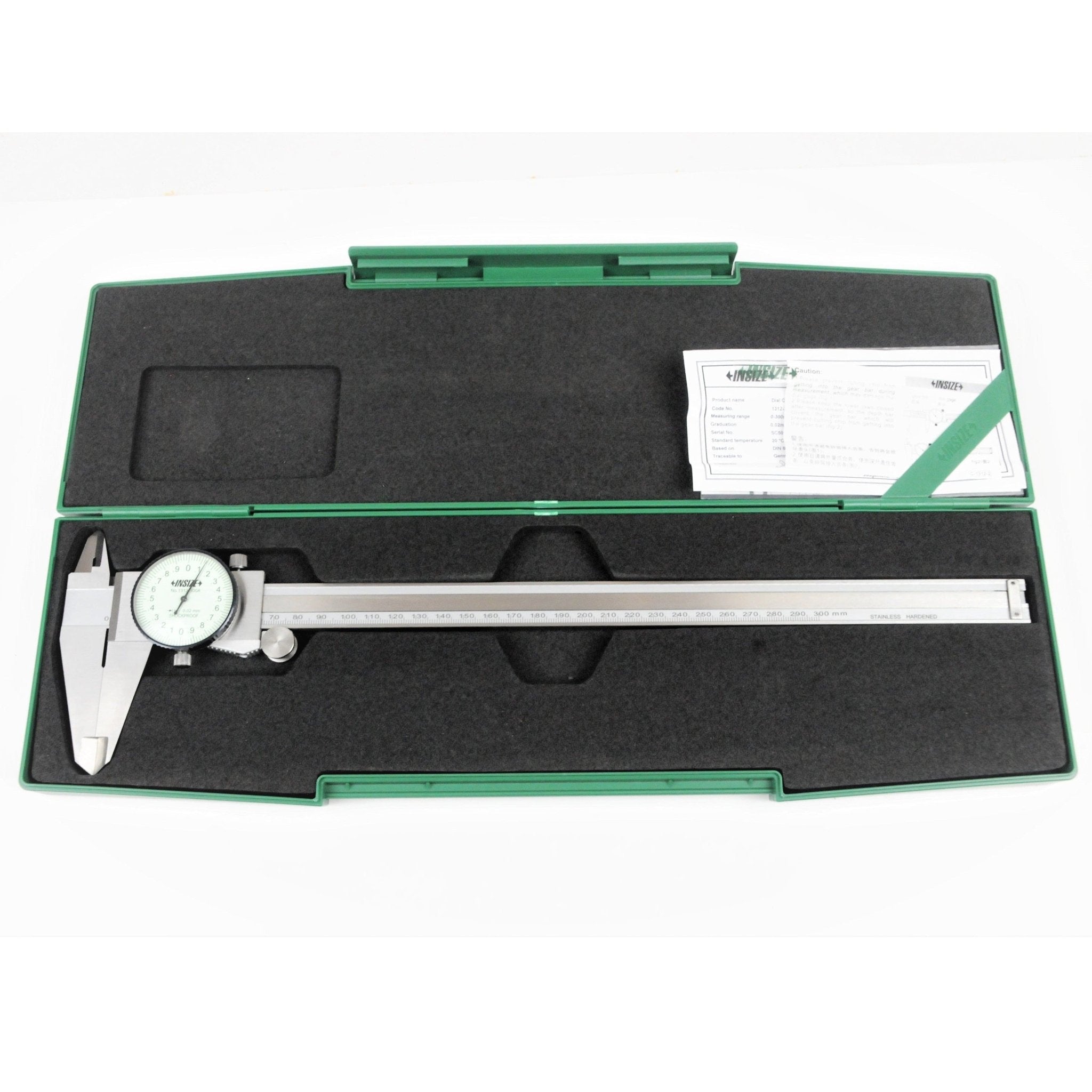 Insize Dial Caliper 0-300mm Range Series 1312-300A - Twin Eagle Imports