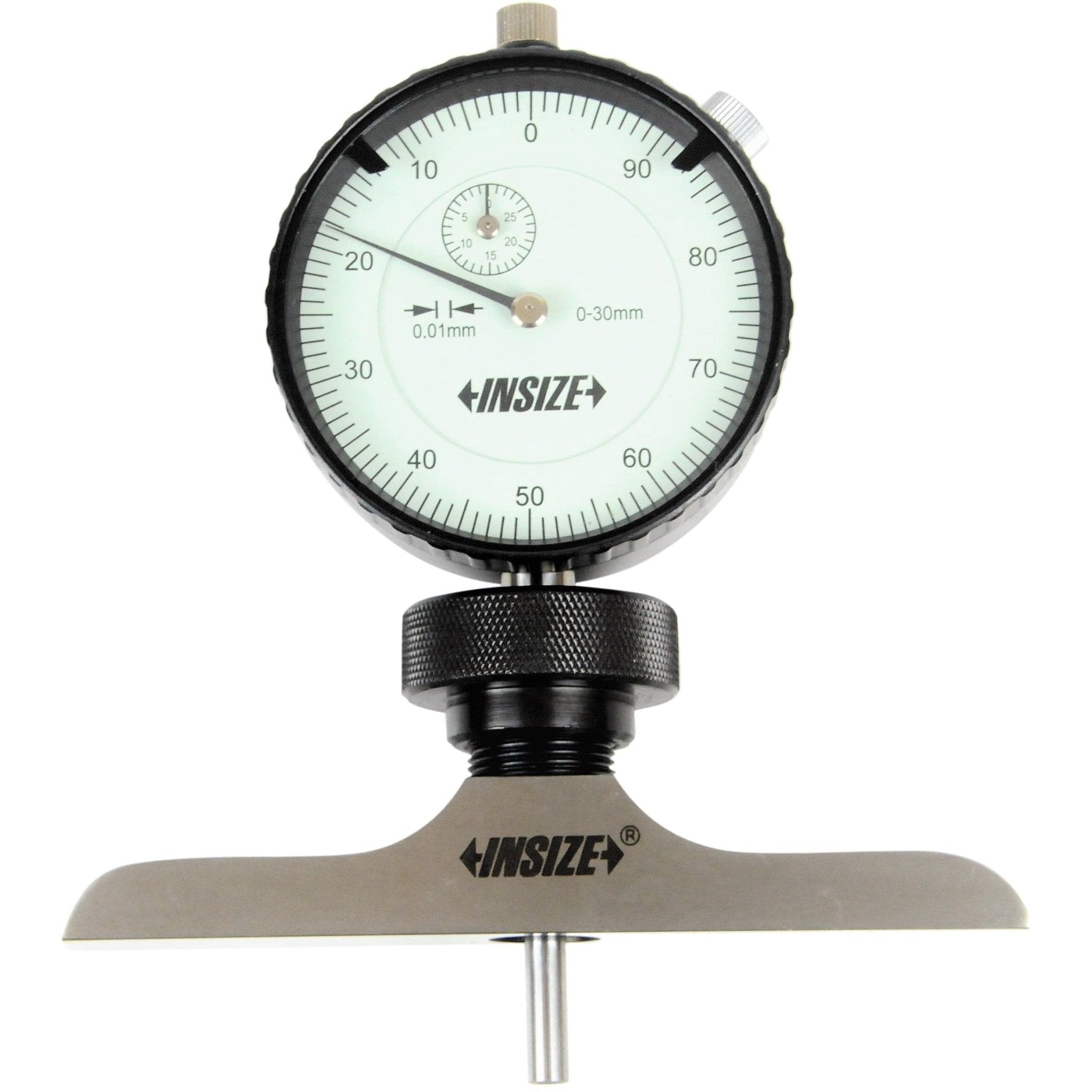Insize Dial Depth Gauge 0-300mm x 0.01mm Range Series 2342-202 - Twin Eagle Imports