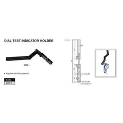 Insize Dial Test Gauge Indicator Holder Round Stem Series 6296-2 - Twin Eagle Imports