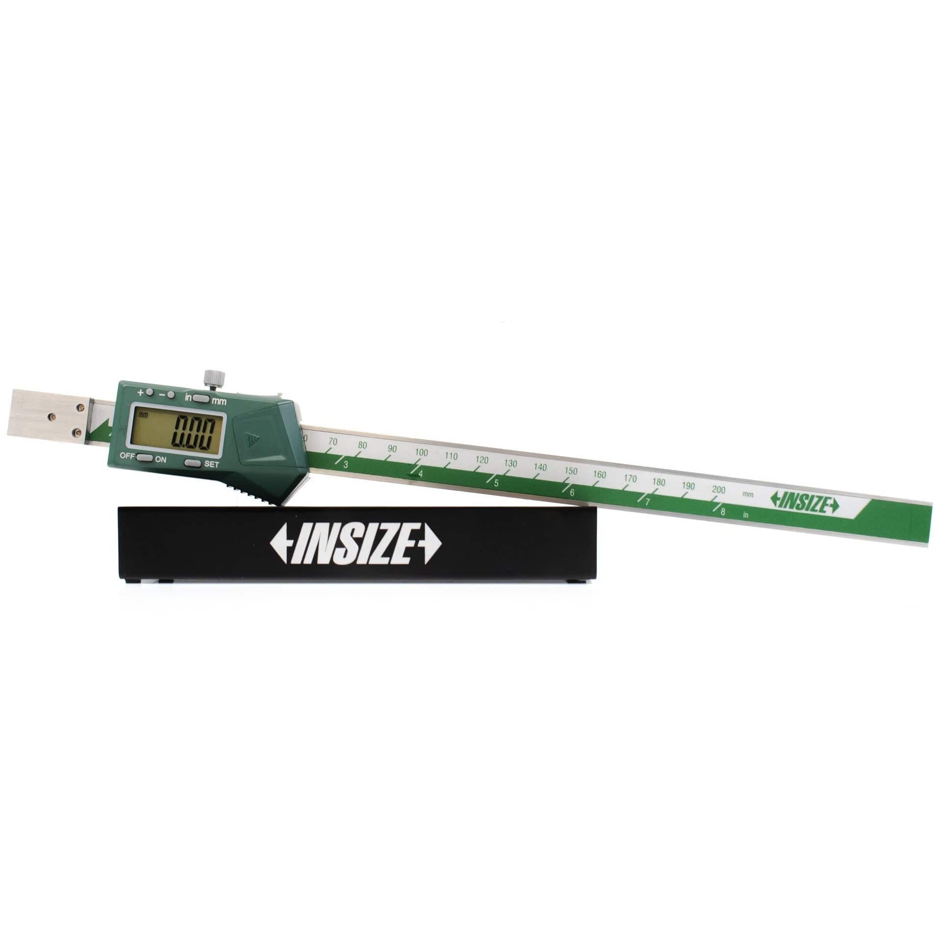 Insize Digital Back-Jaw Edge to Center Caliper Range Series 1524-200 - Twin Eagle Imports