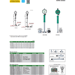Insize Digital Bore Gauge 50-100 mm Range Series 2122-100A - Twin Eagle Imports