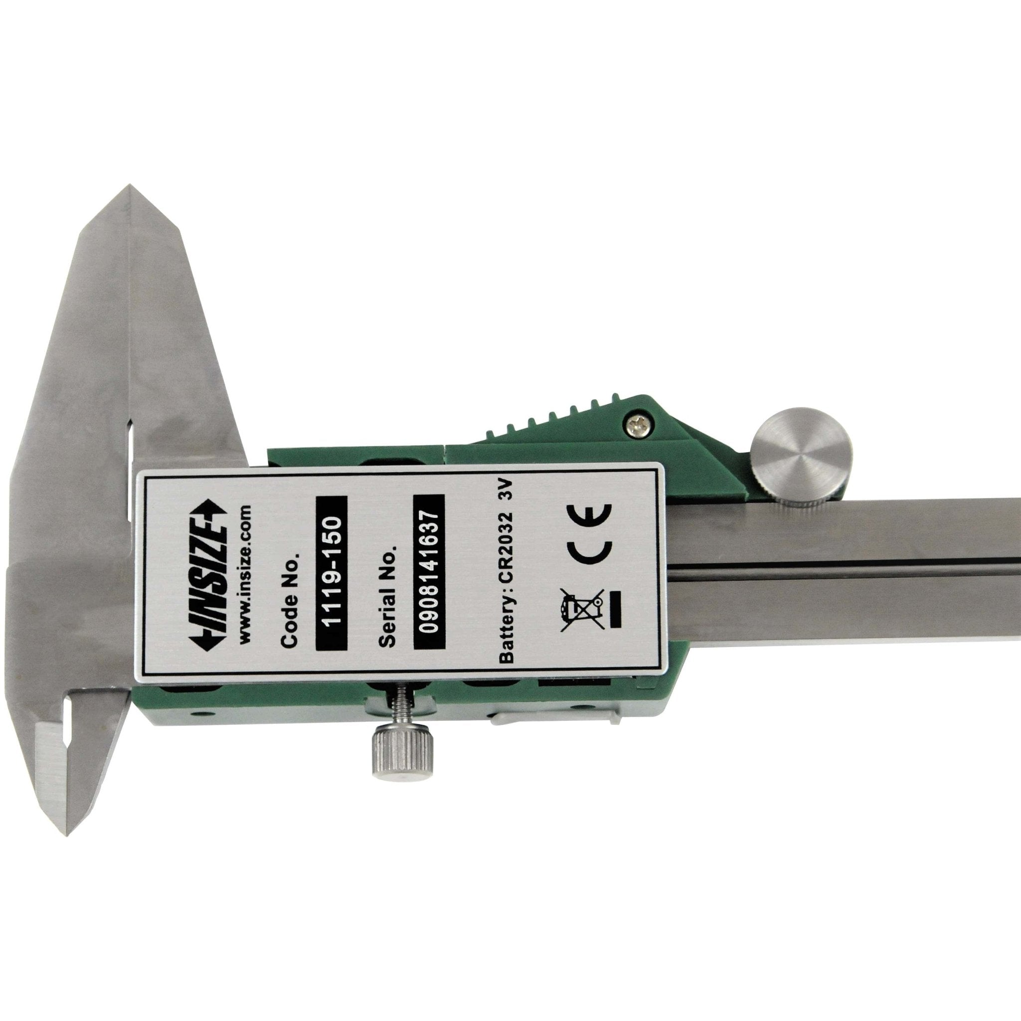 Insize Digital Caliper 0-150mm/0-6" Range Series 1119-150 - Twin Eagle Imports