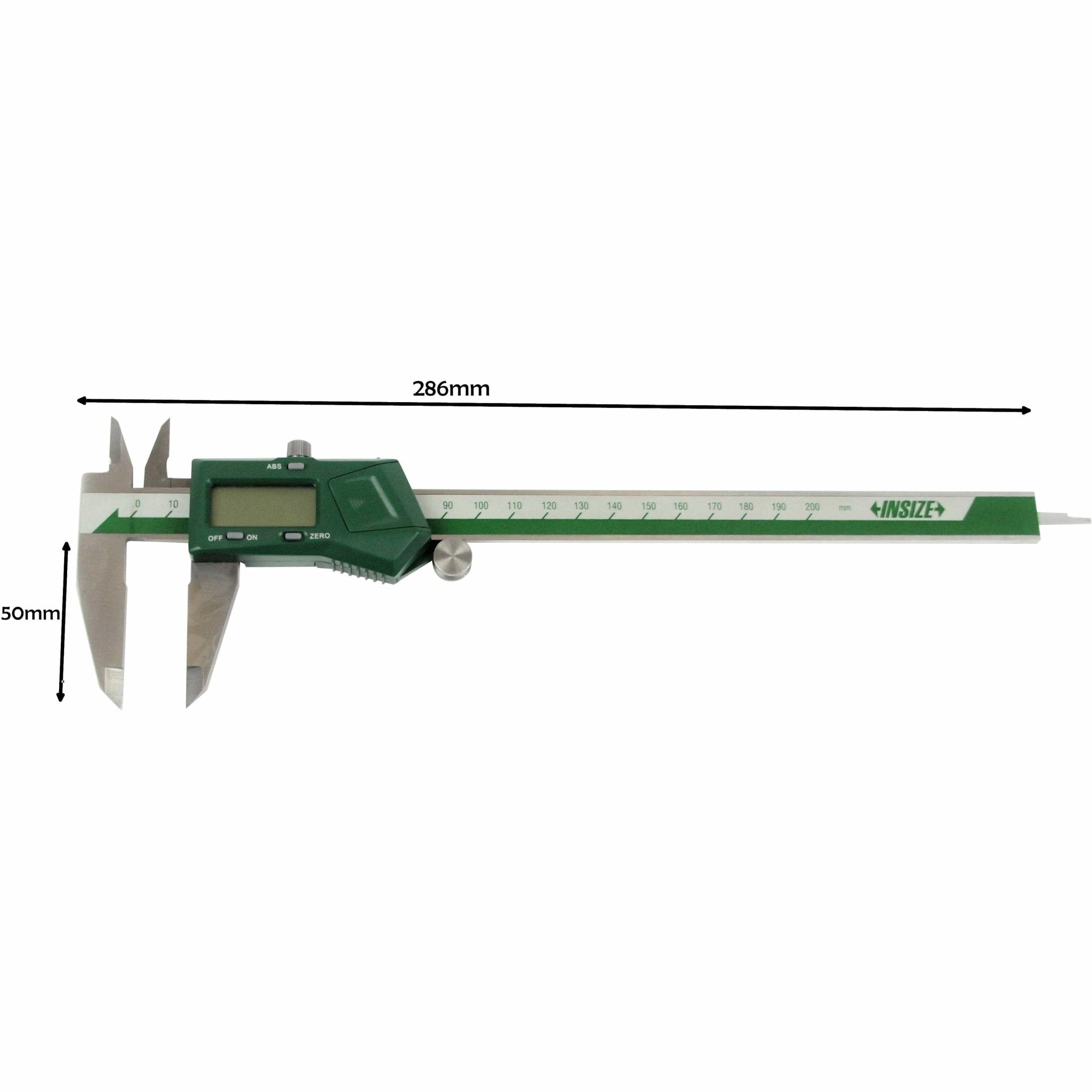 Insize Digital Caliper 0-200mm Range Series 1109-200 - Twin Eagle Imports