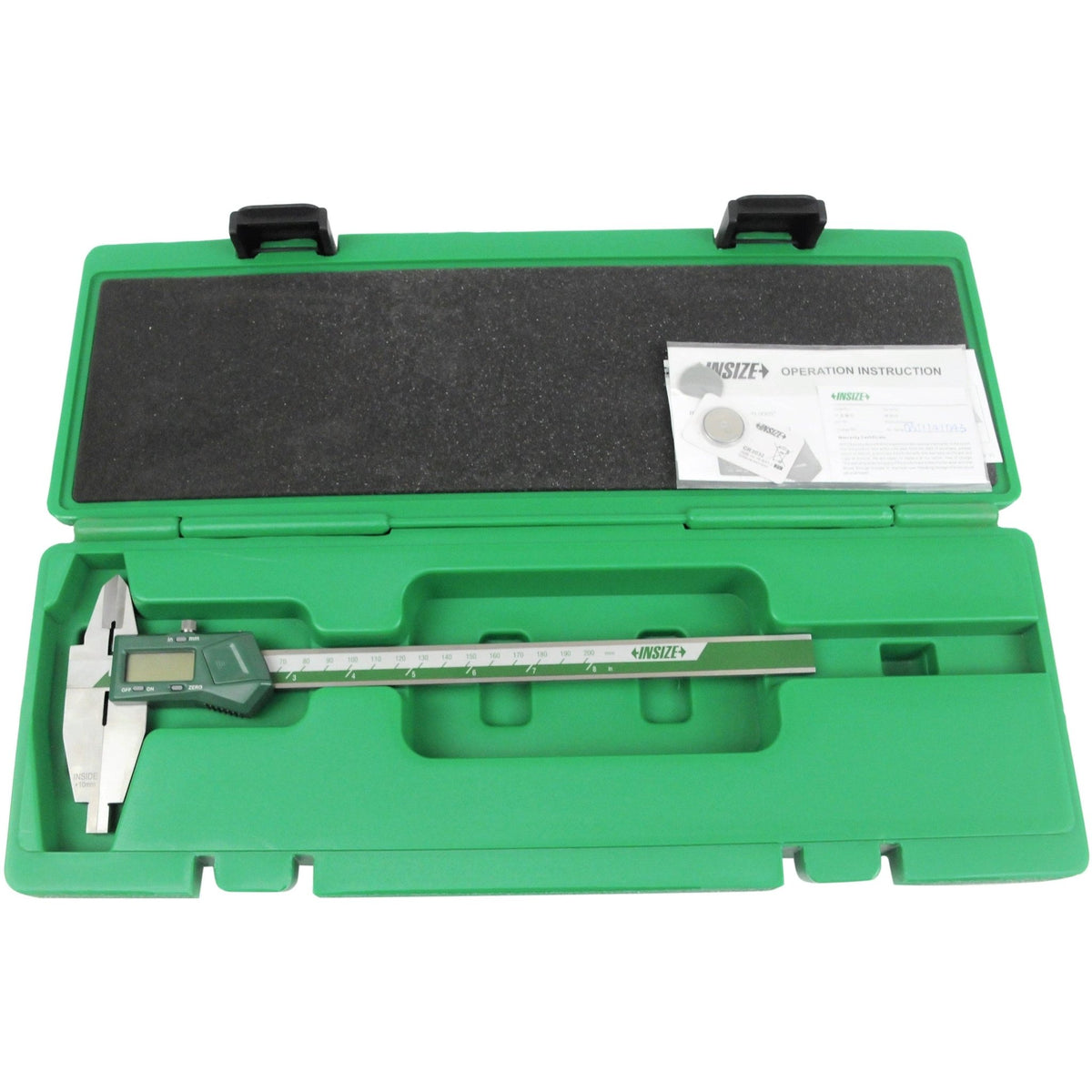 Insize Digital Caliper 0-200mm/0-8" Range Series 1171-200 - Twin Eagle Imports