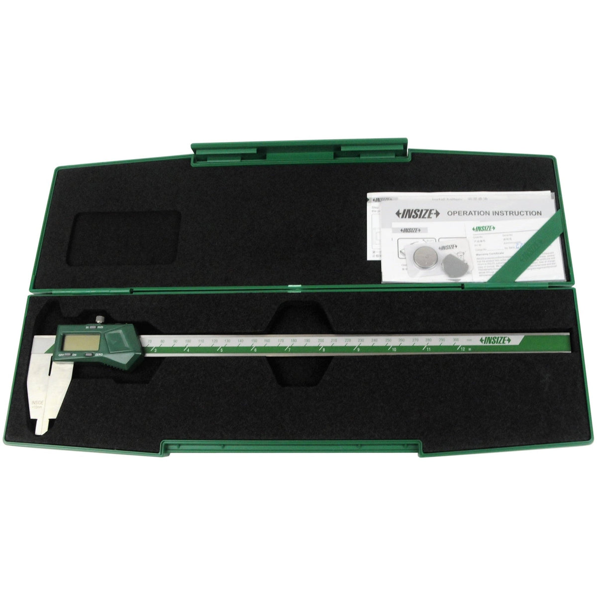 Insize Digital Caliper 0-300mm/0-12" Range Series 1170-306 - Twin Eagle Imports