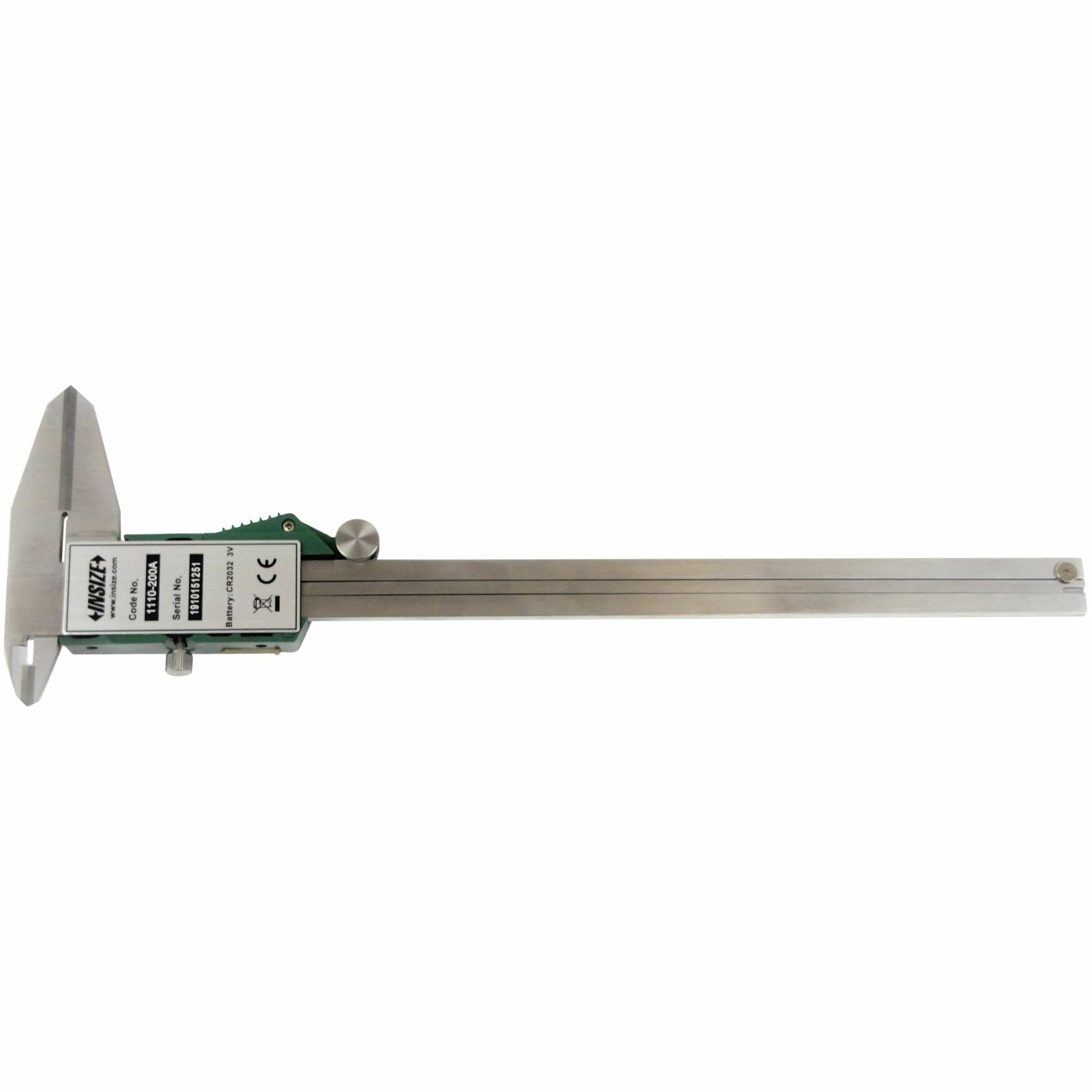 Insize Digital Caliper TCT 0-200mm/0-8" Range Series 1110-200A - Twin Eagle Imports