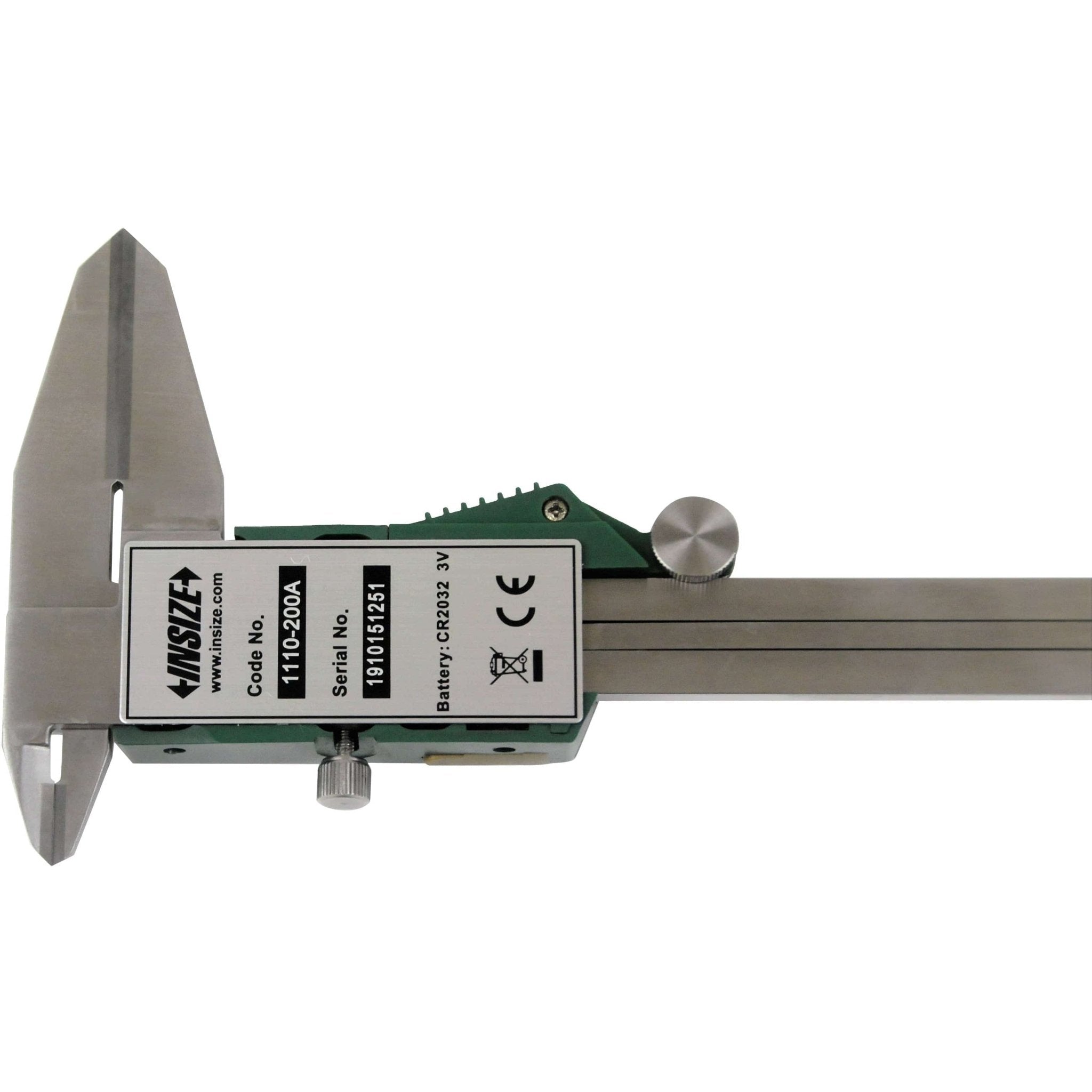 Insize Digital Caliper TCT 0-200mm/0-8" Range Series 1110-200A - Twin Eagle Imports