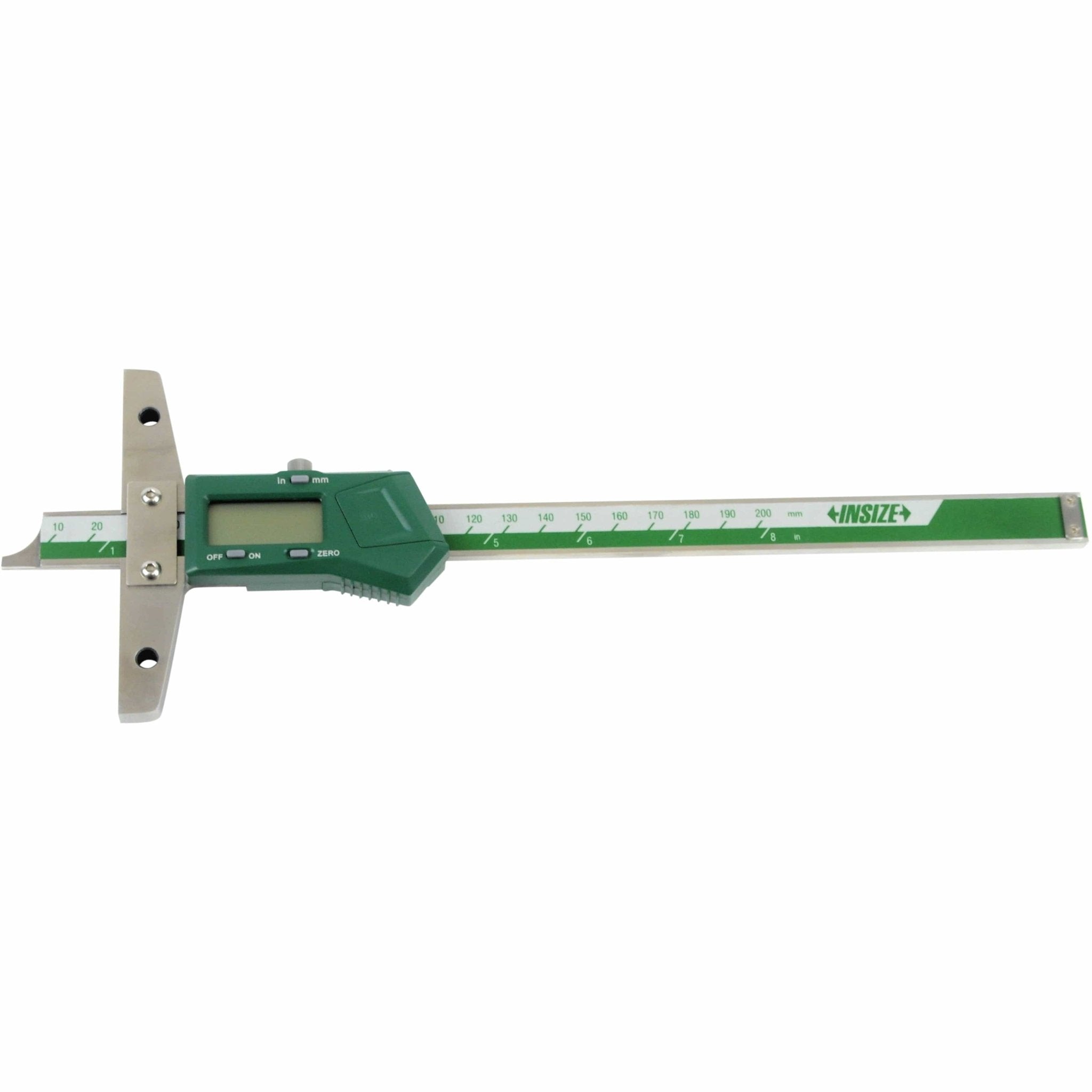 Insize Digital Depth Gauge 0-200mm / 0-8" Range Series 1147-200 - Twin Eagle Imports