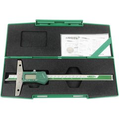 Insize Digital Depth Gauge 0-200mm / 0-8" Range Series 1147-200 - Twin Eagle Imports